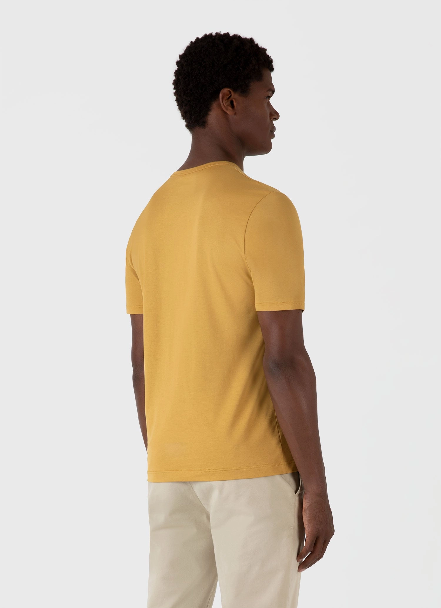 Business Meeting Formal Elegance Men's Classic T-shirt in Mustard