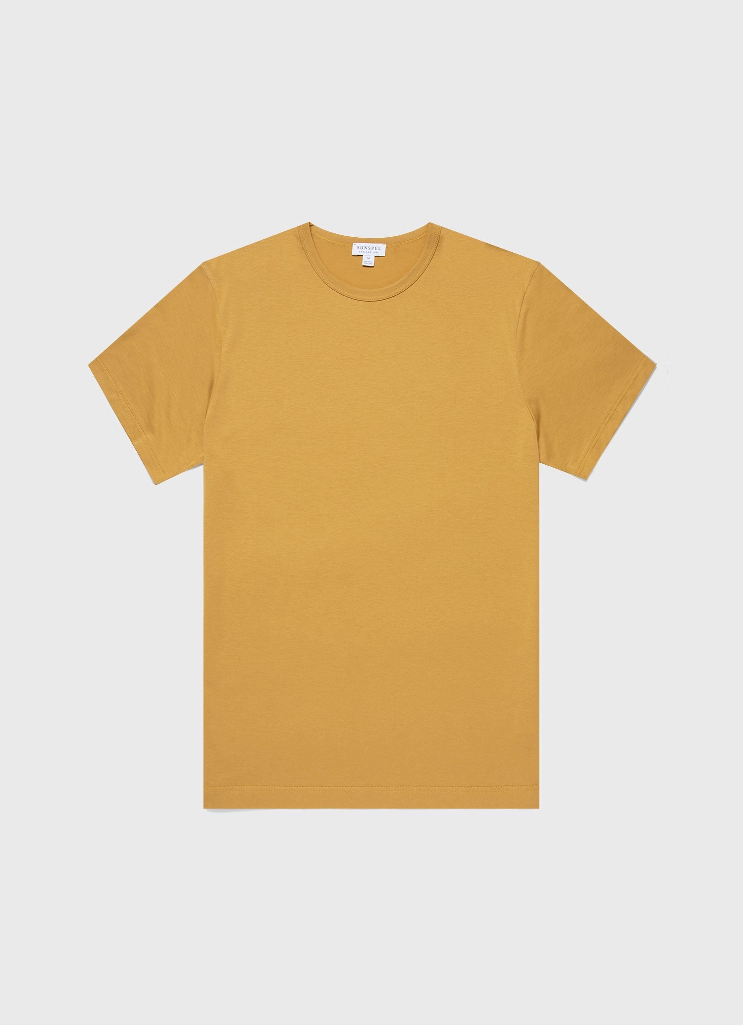 Men's Classic T-shirt in Mustard Active Fit
