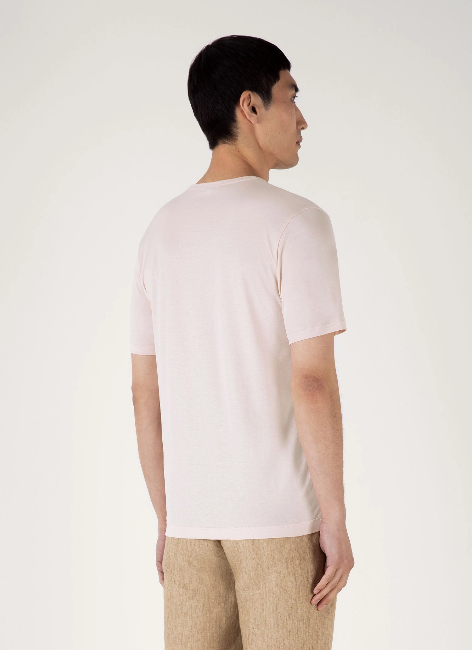RelaxedFit Slim fit clothing Men's Classic T-shirt in Pastel Pink