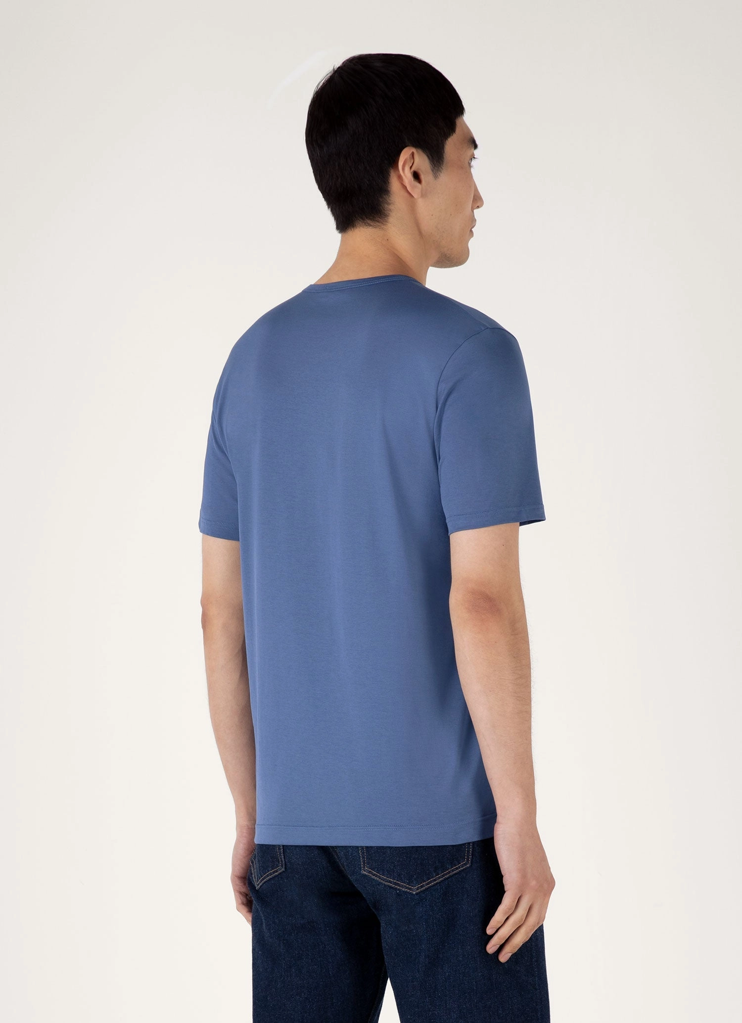 Performance Layer Men's Classic T-shirt in Soft Denim