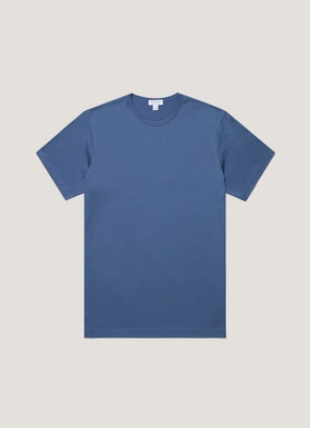 Men's Classic T-shirt in Soft Denim Sport Comfort Men's Classic T-shirt in Soft Denim Sport Flex Fit Stretchable Weave
