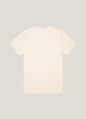 Men's Classic T-shirt in Undyed Casual Fit Men's Classic T-shirt in Undyed Easy Wear