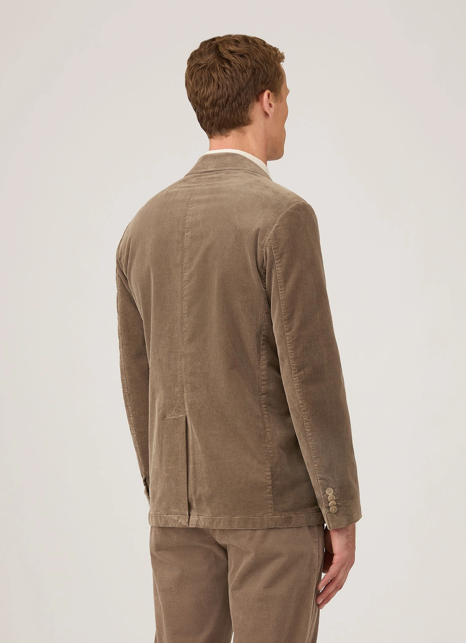 Men's Corduroy Blazer in Bark Outerwear