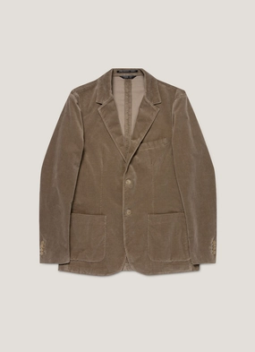 Men's Corduroy Blazer in Bark Multi-Season Wear Men's Corduroy Blazer in Bark Makeup