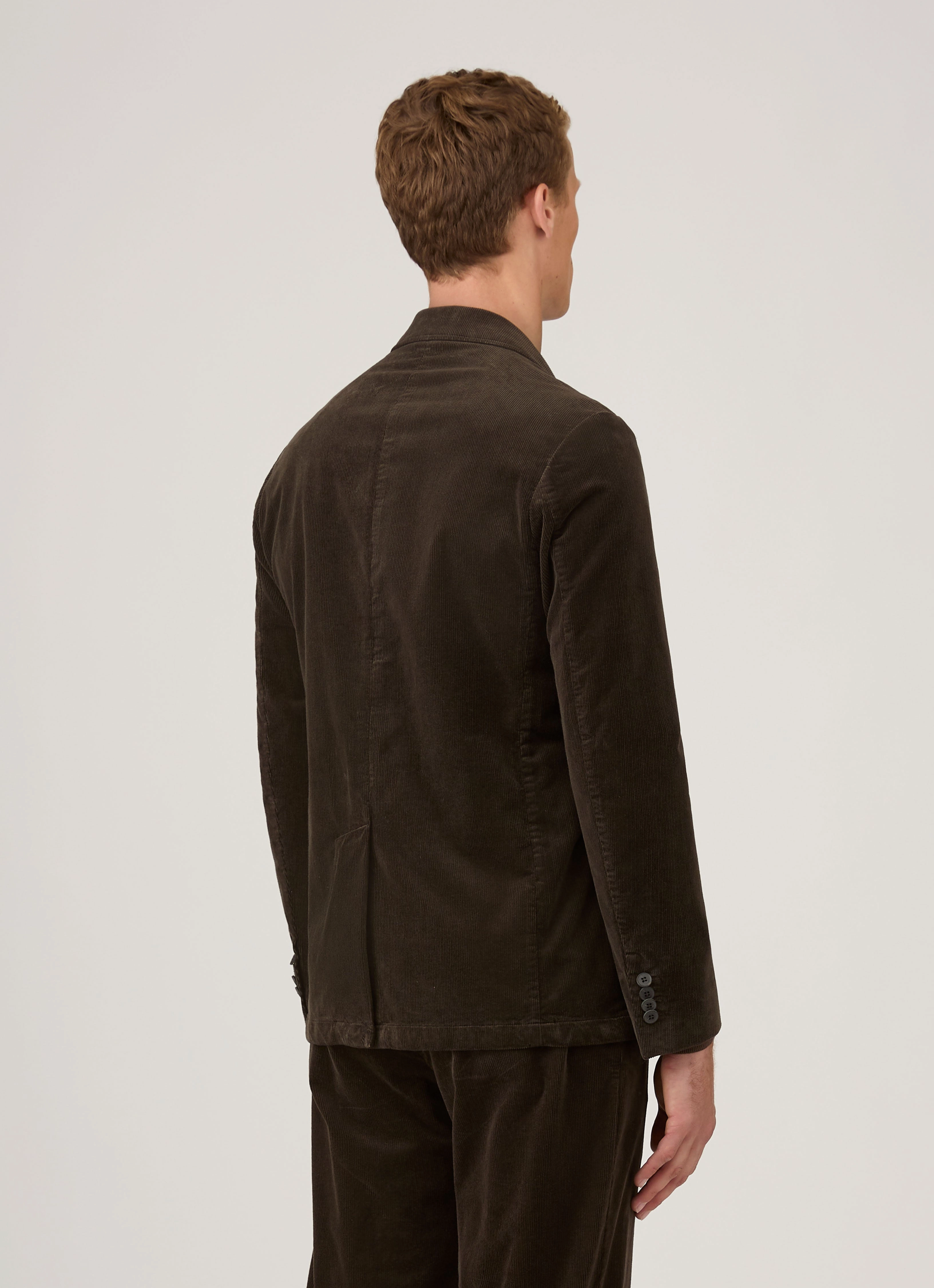 festival - goers Men's Corduroy Blazer in Coffee