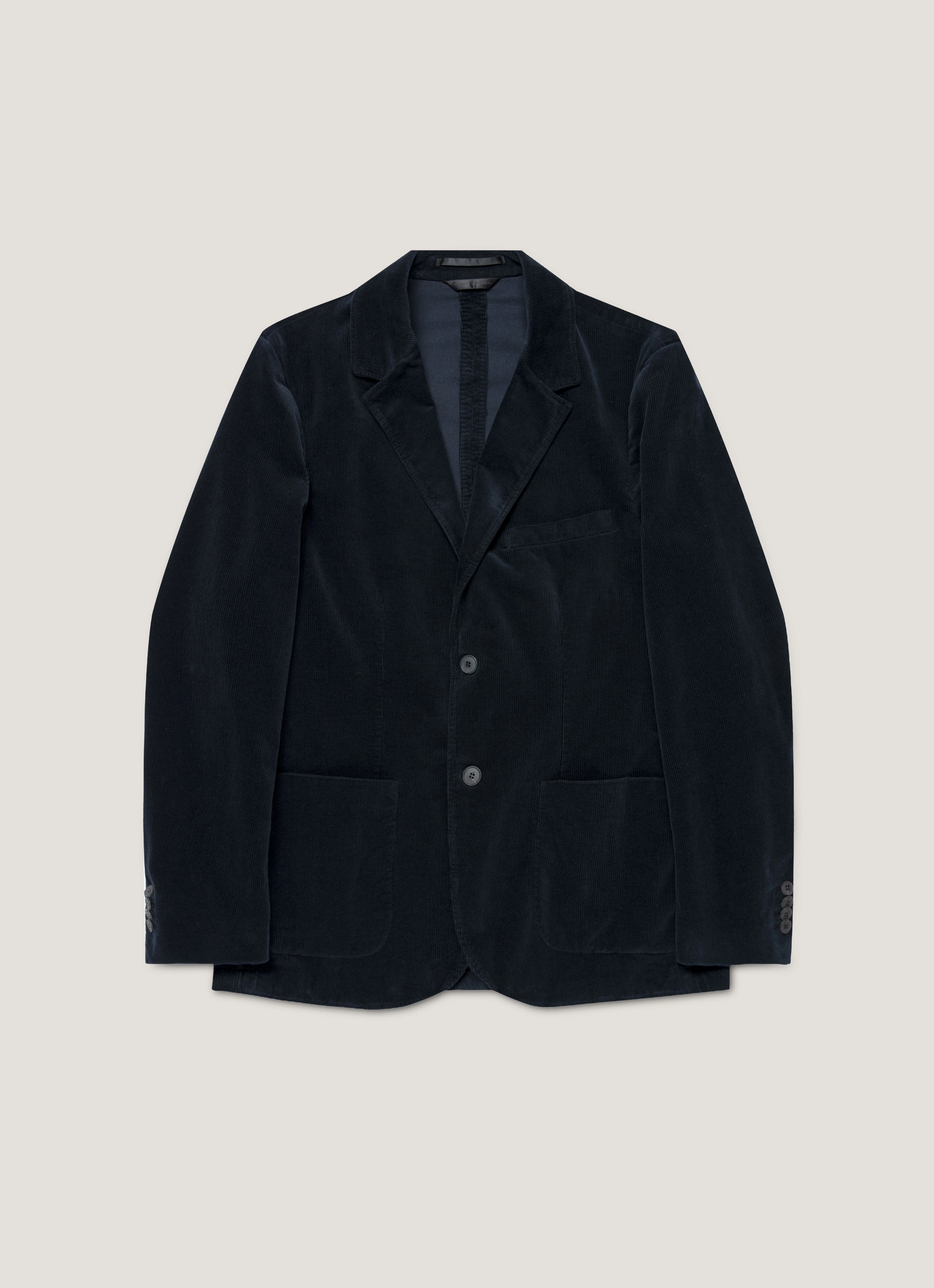Men's Corduroy Blazer in Navy Construct special - occasion wear