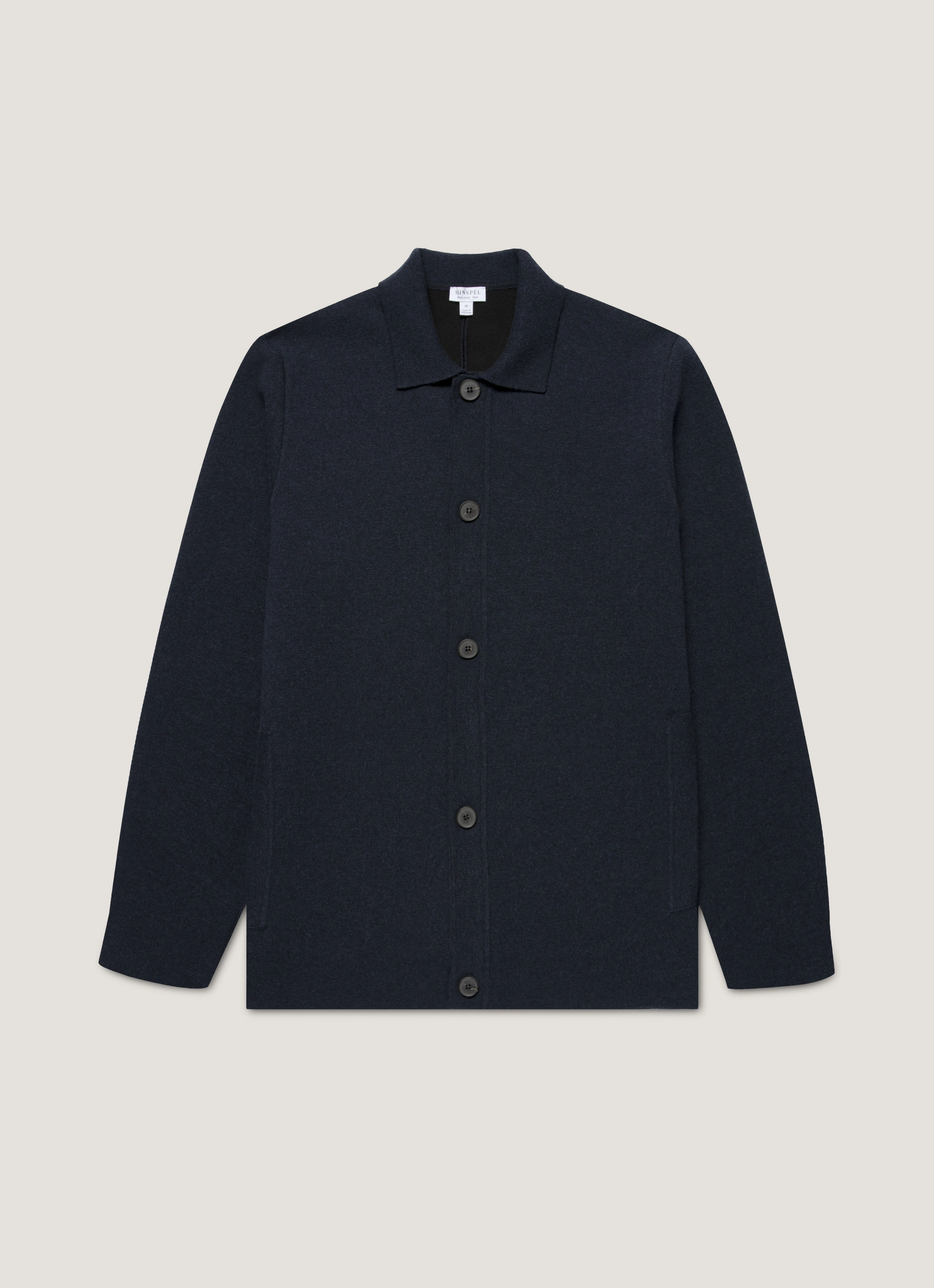 Work Comfort neutral - colored Men's Double Faced Jacket in Navy