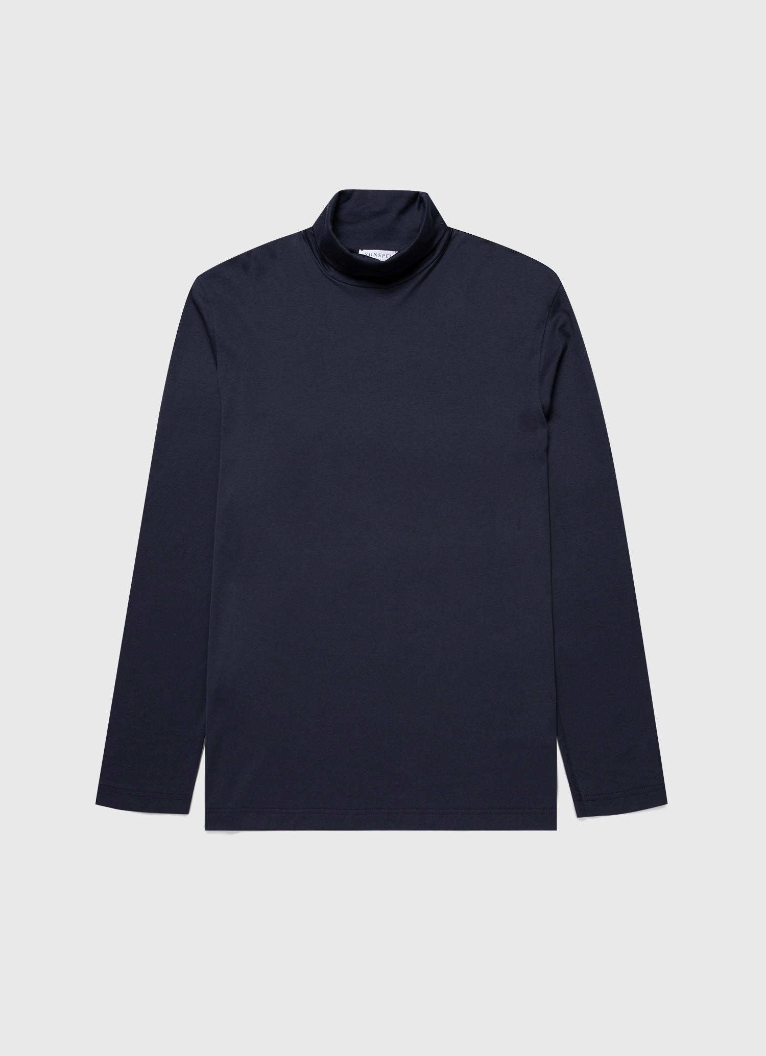 Light Comfort Men's Long Sleeve Roll Neck in Navy
