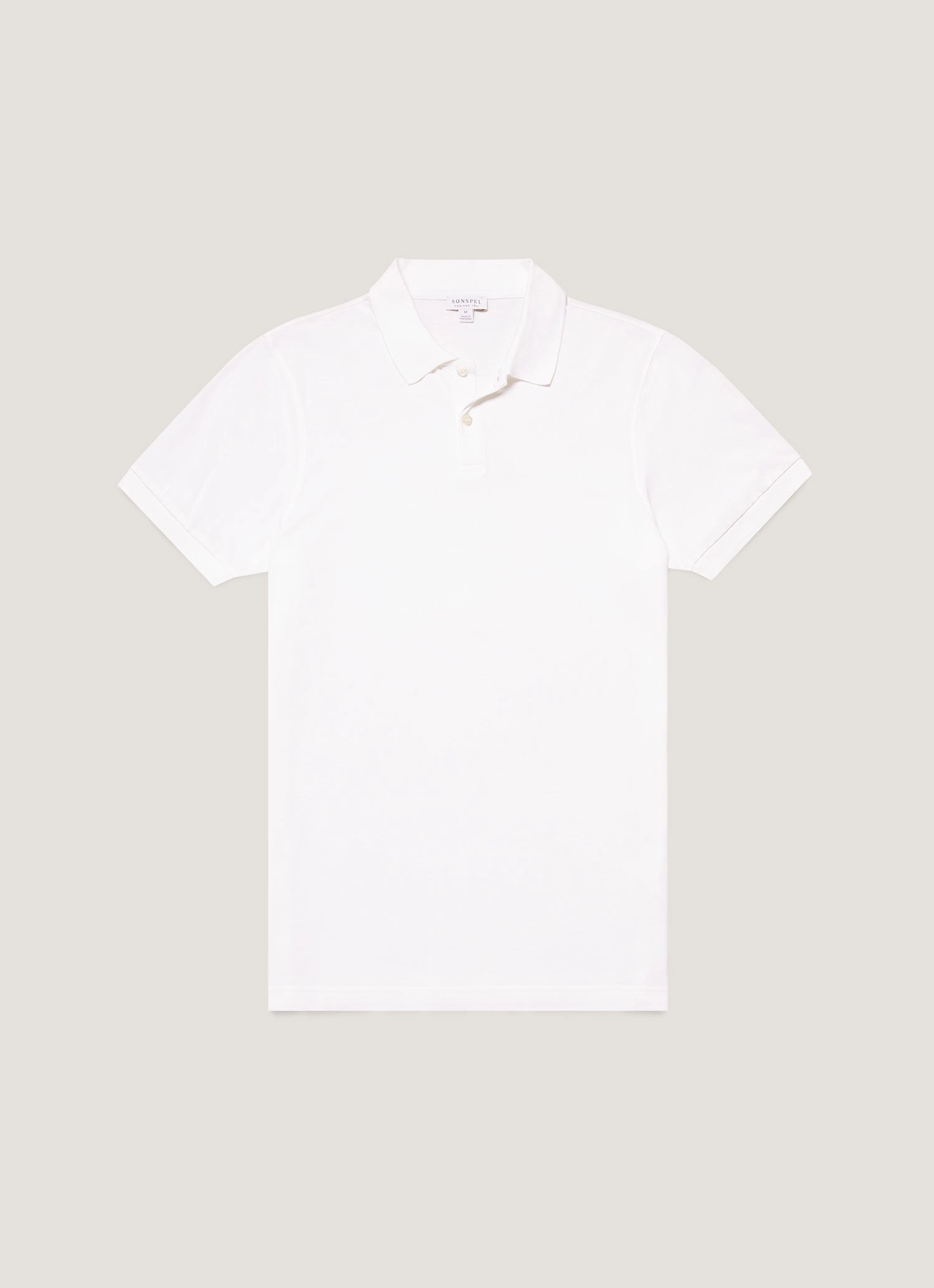 Casual Ease Men's Piqu?? Polo Shirt in White
