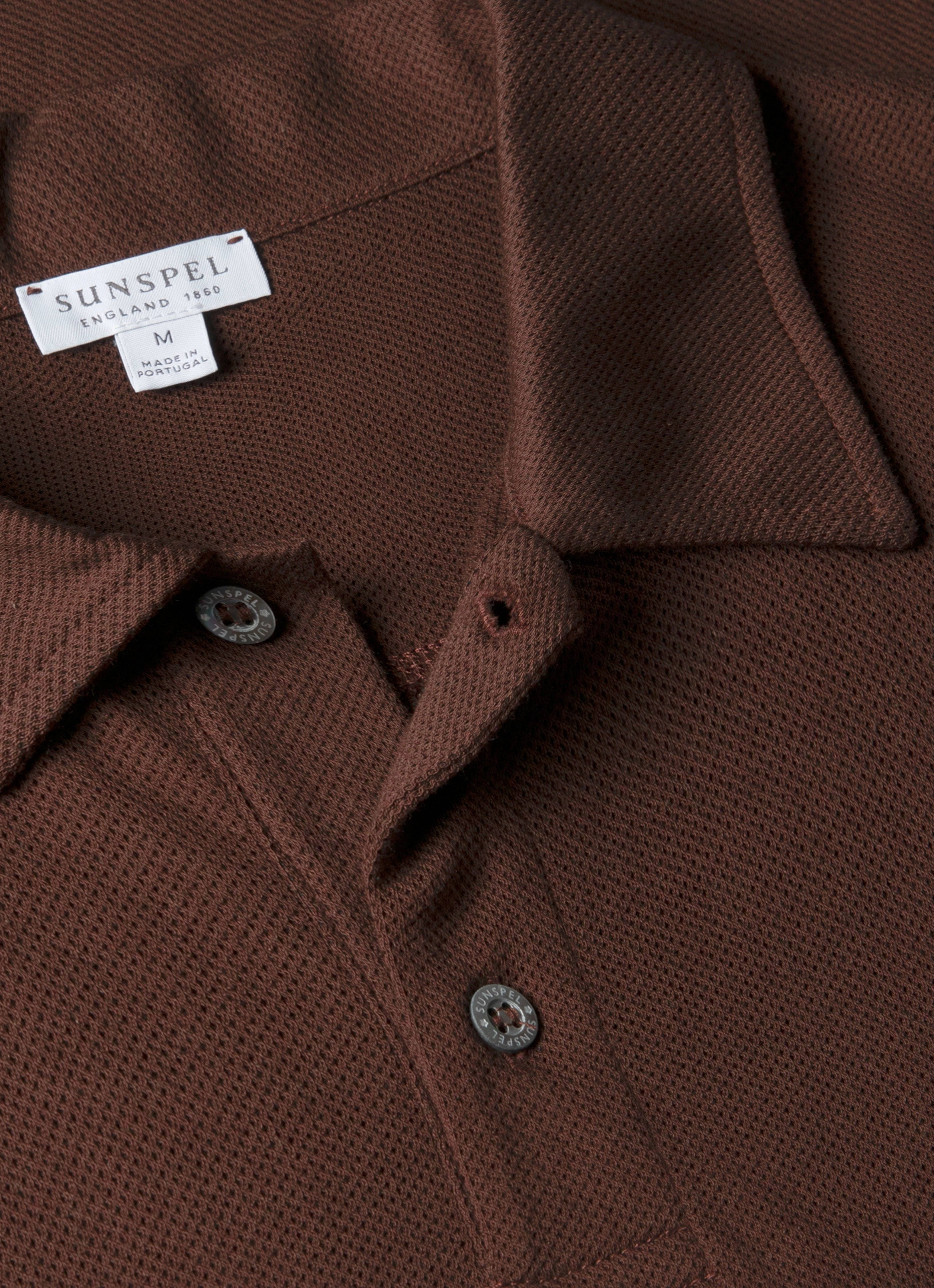 Stylish Comfort Men's Regular Fit Riviera Polo Shirt in Bakelite