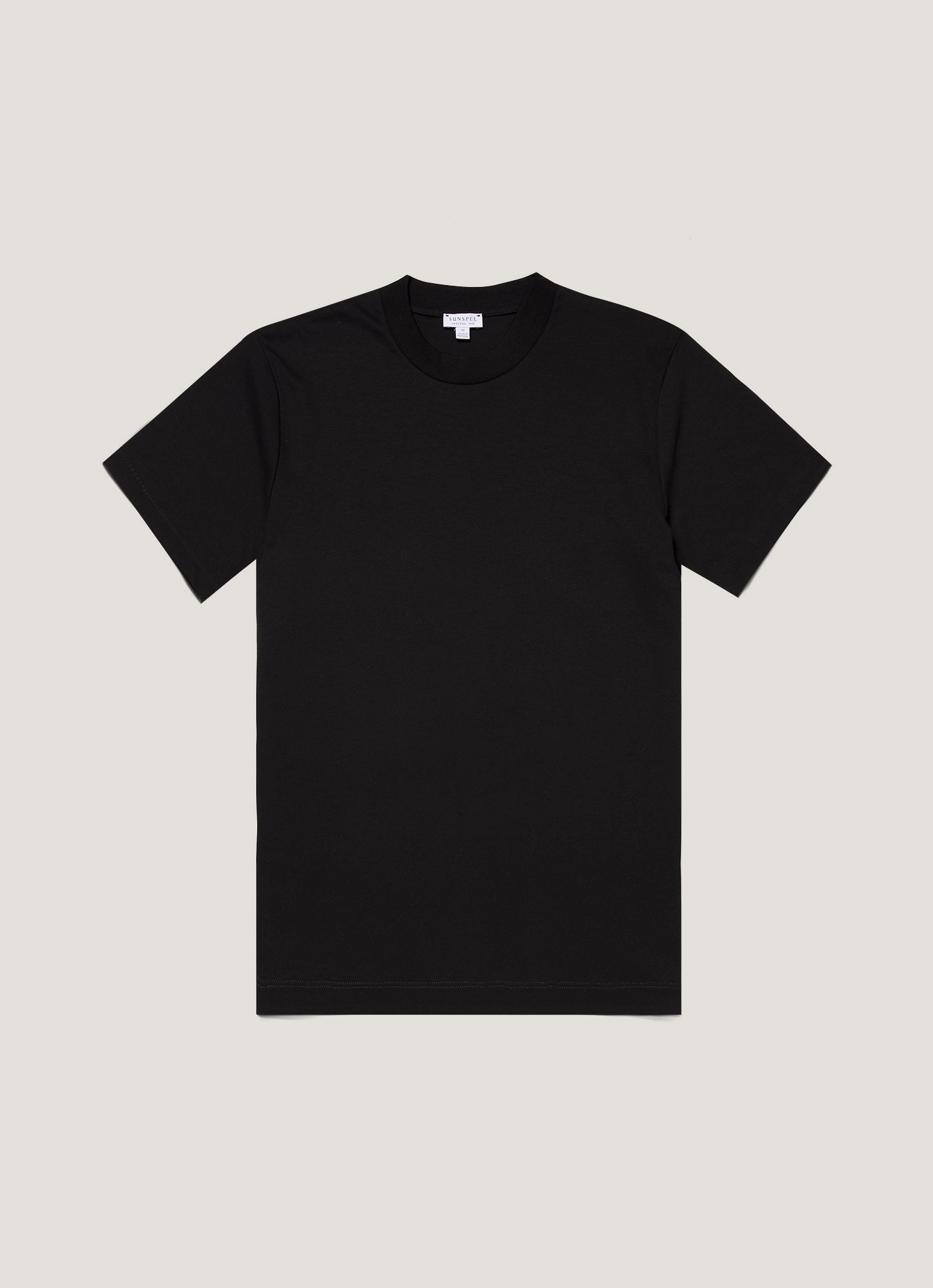Trendy Vibe Men's Relaxed Fit Heavyweight T-shirt in Black