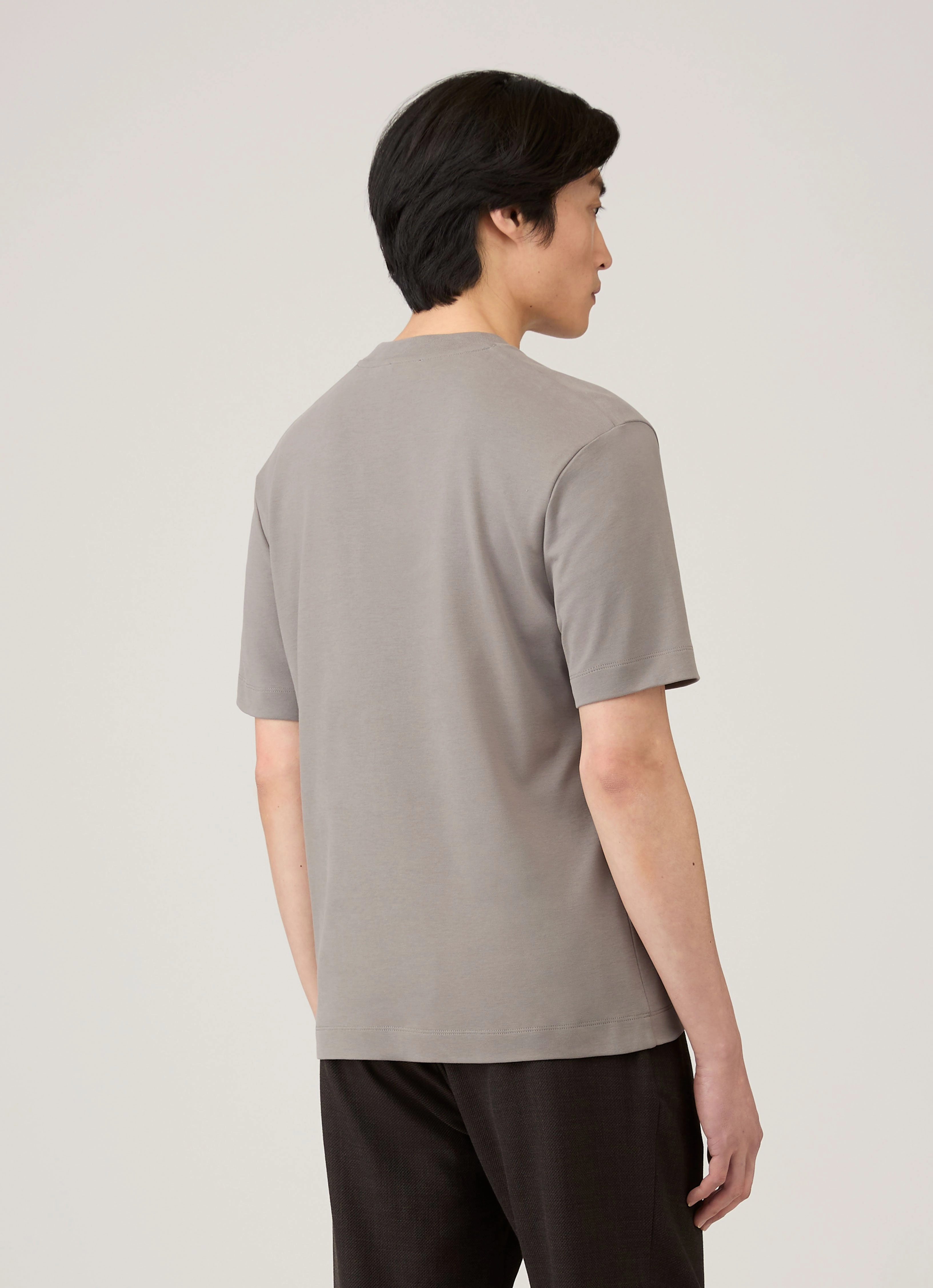 Men's Relaxed Fit Heavyweight T-shirt in Iron Grey AdvancedMoistureManagement