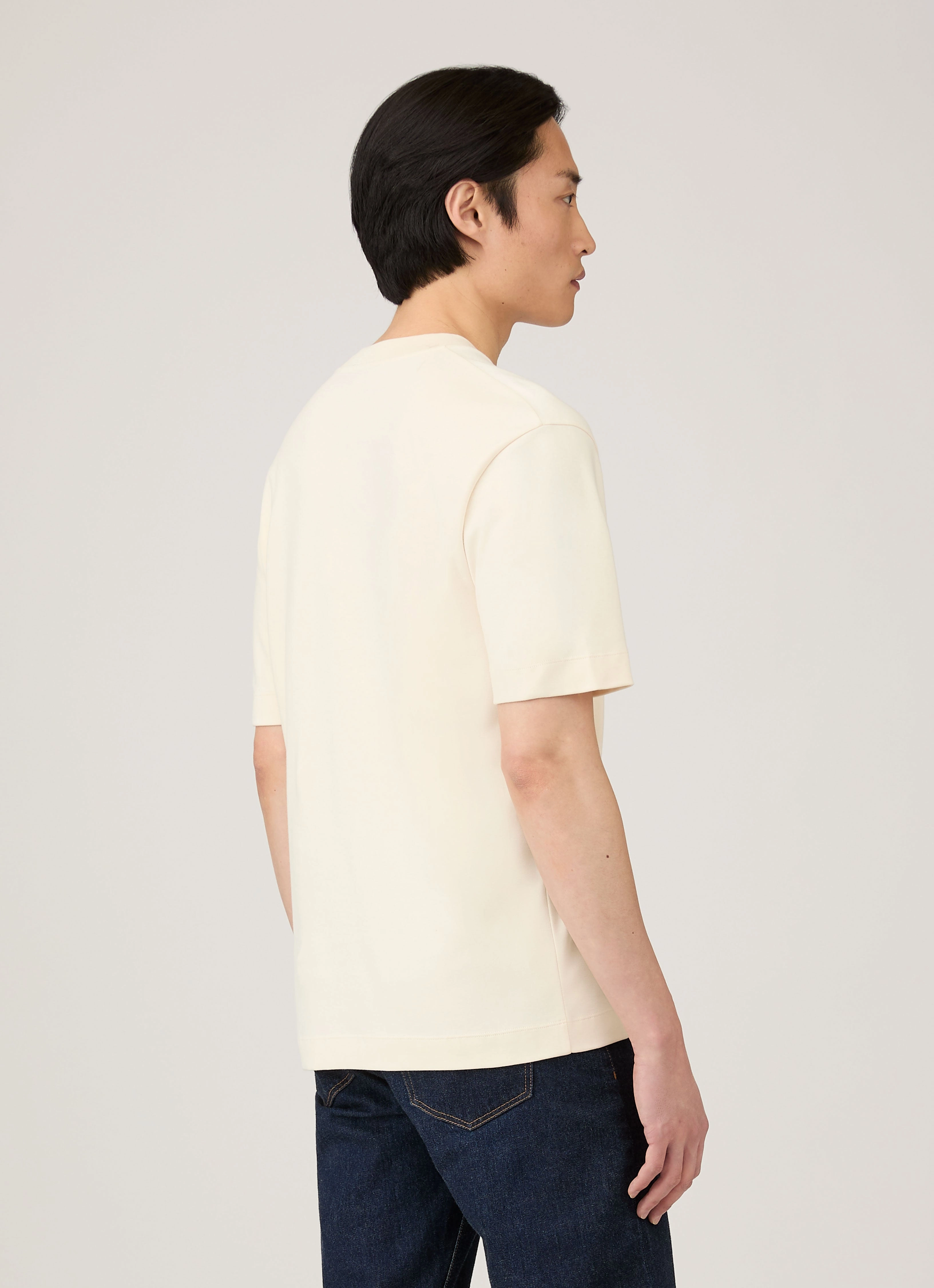 Chilly Wear Men's Relaxed Fit Heavyweight T-shirt in Undyed