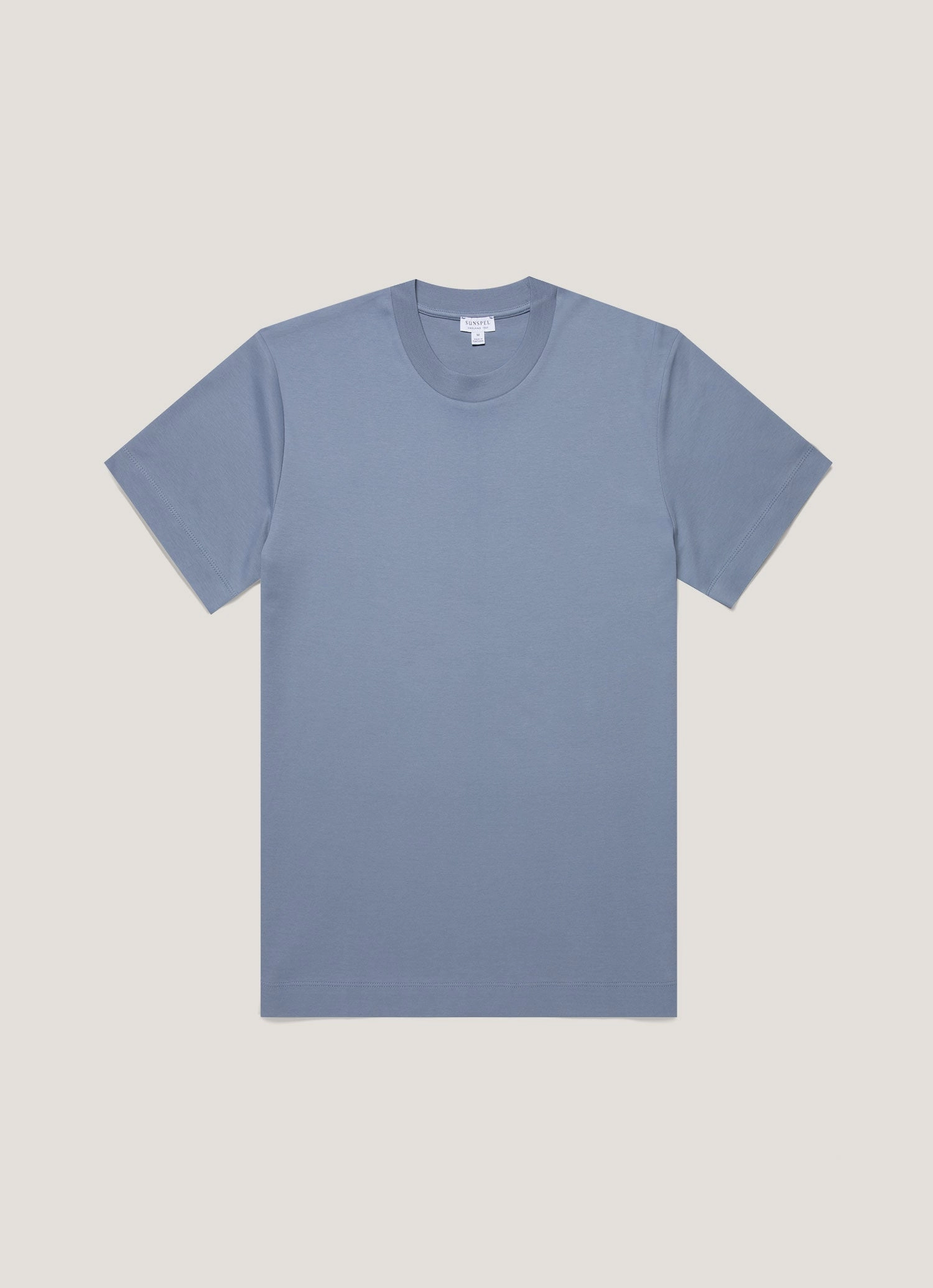 elastic waistband Men's Relaxed Fit Heavyweight T-shirt in Vintage Blue