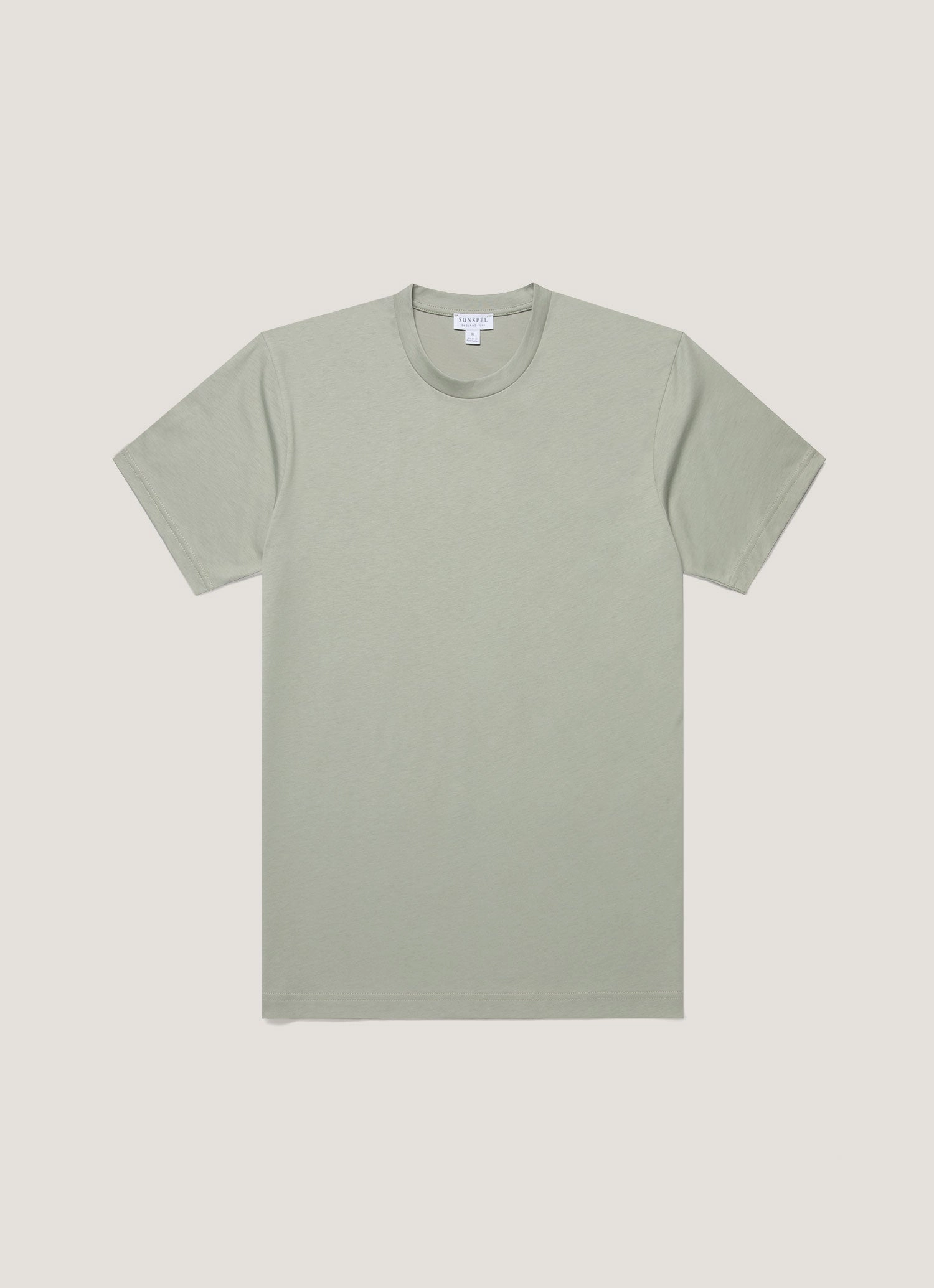 Holiday Wear Cozy Wearable Men's Riviera Midweight T-shirt in Pastel Green