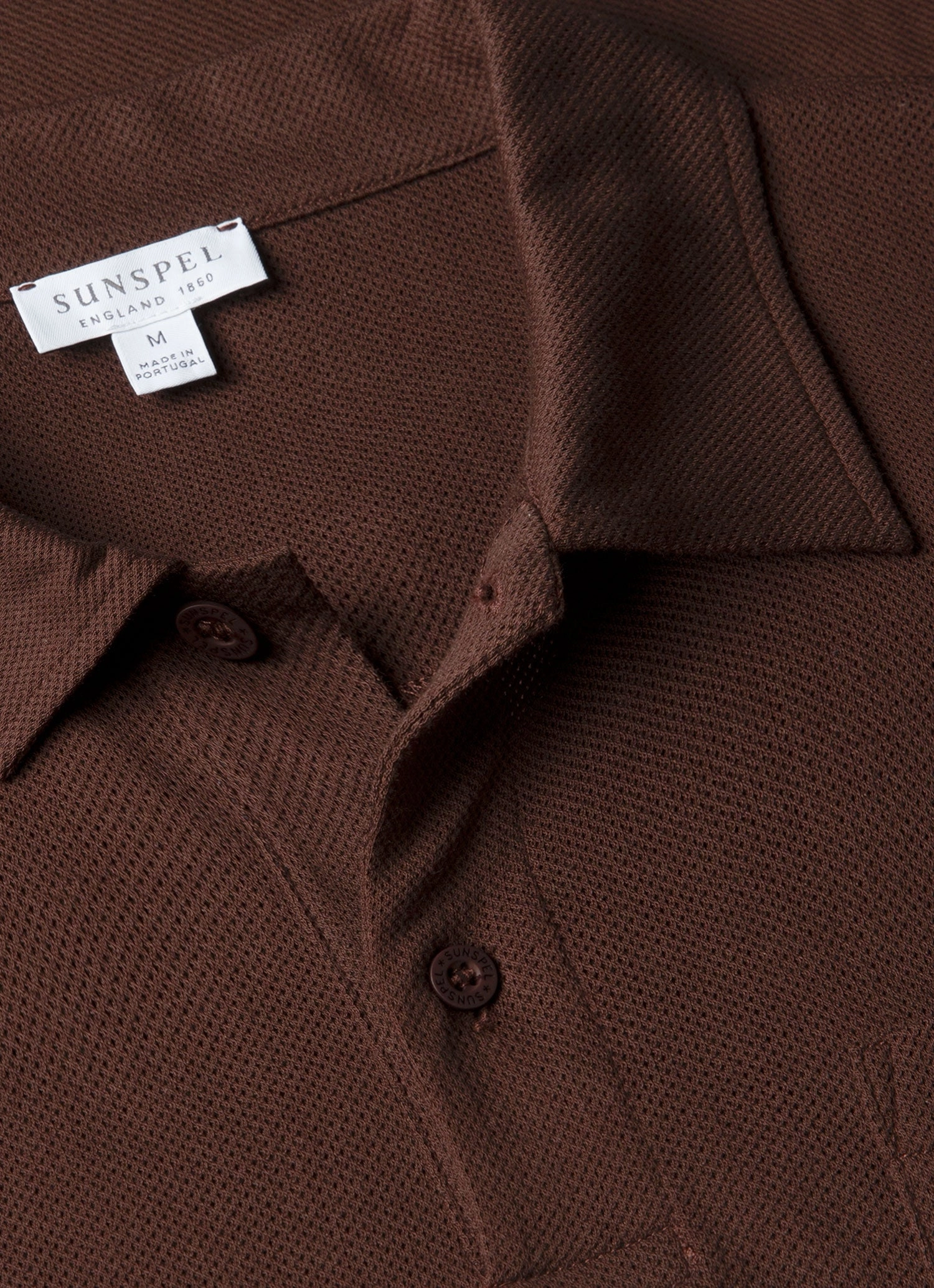 Men's Riviera Polo Shirt in Bakelite elegant design Functional Top