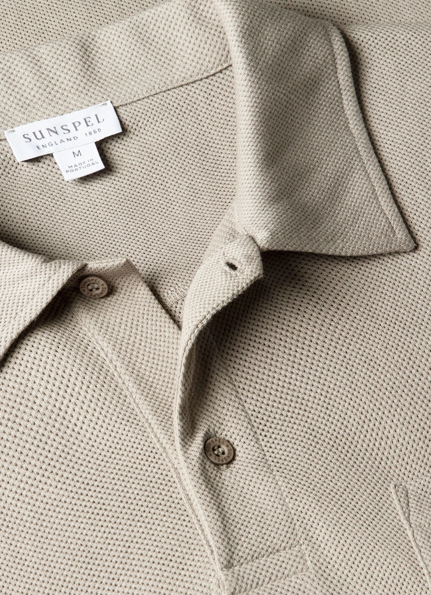 SnagResistant Weave Premium Layering Men's Riviera Polo Shirt in Fog