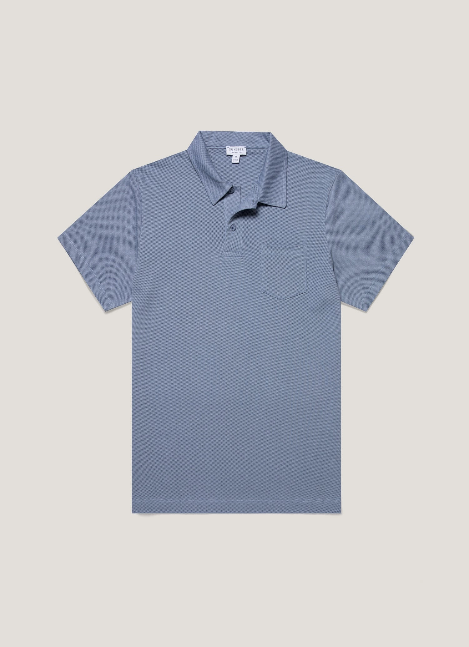Versatile Fashion Men's Riviera Polo Shirt in Vintage Blue