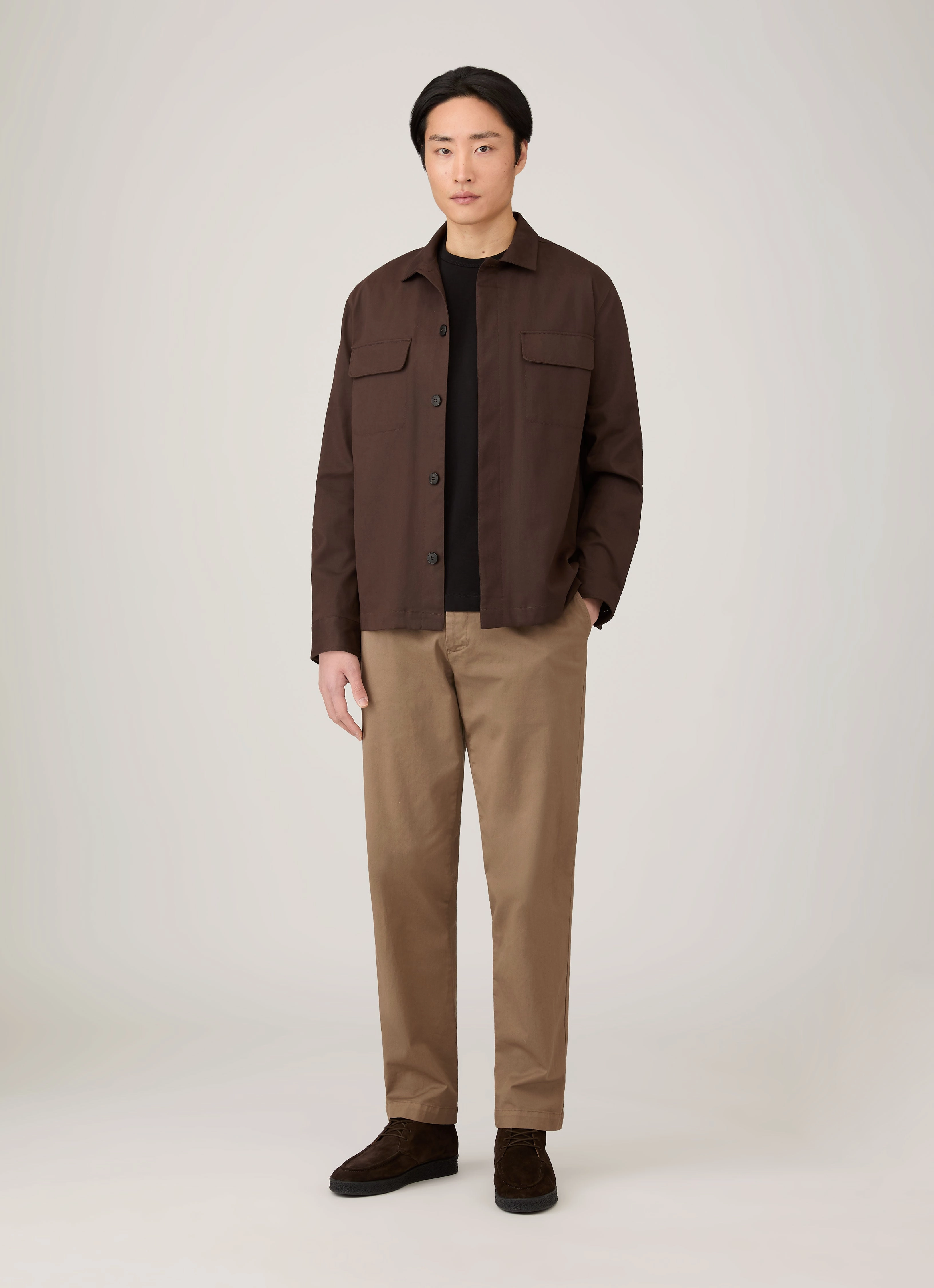 Playful Design All Day Flex Men's Single Jersey T-shirt in Black