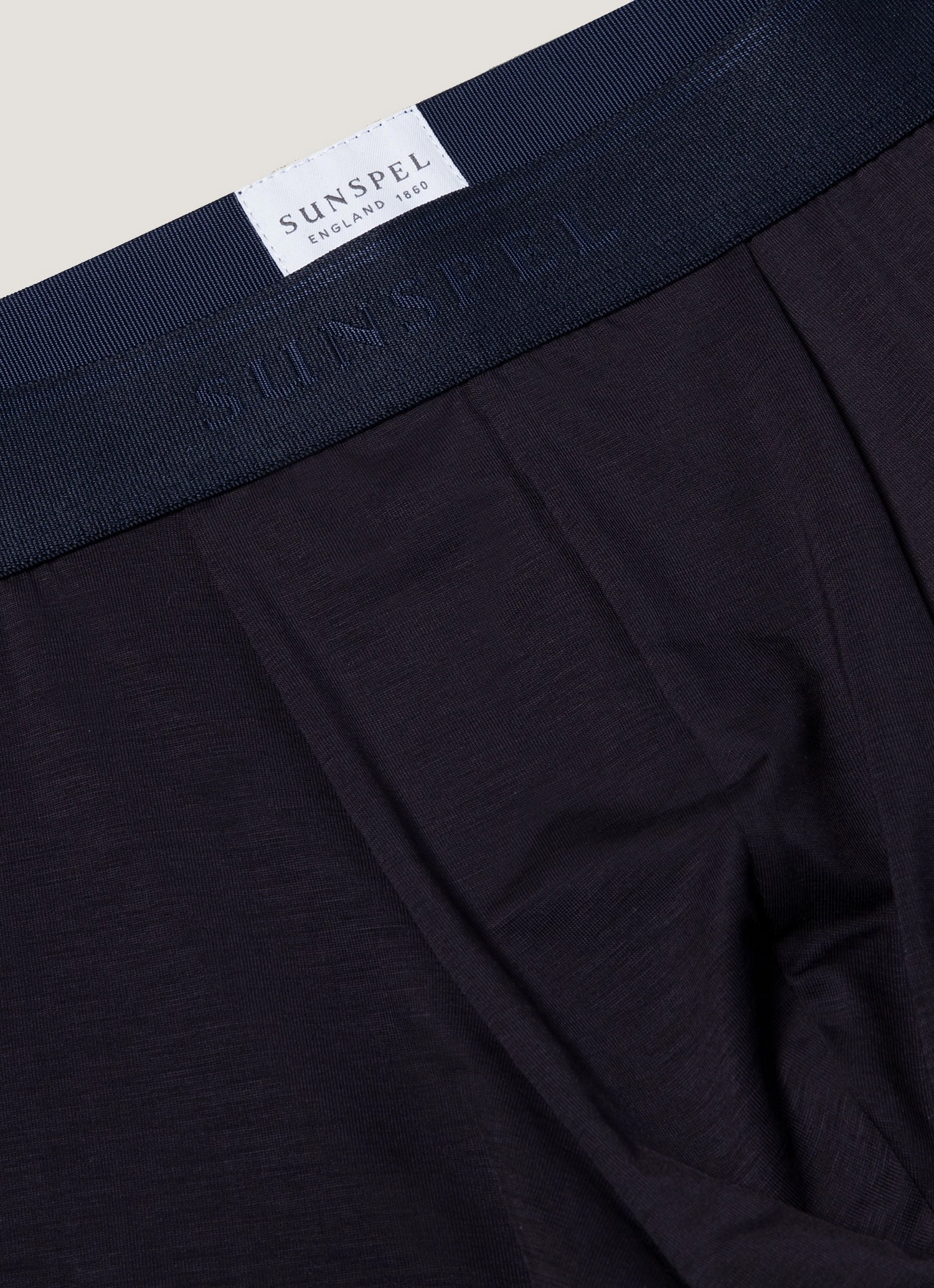 easy to pair Men's Tencel? Trunks in Navy Stylish Top