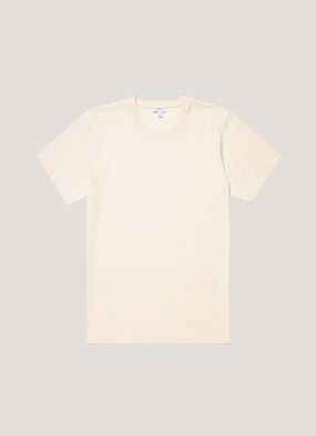 Men's Undyed Riviera T-shirt in Undyed Soft Everyday Men's Undyed Riviera T-shirt in Undyed Cozy Hug