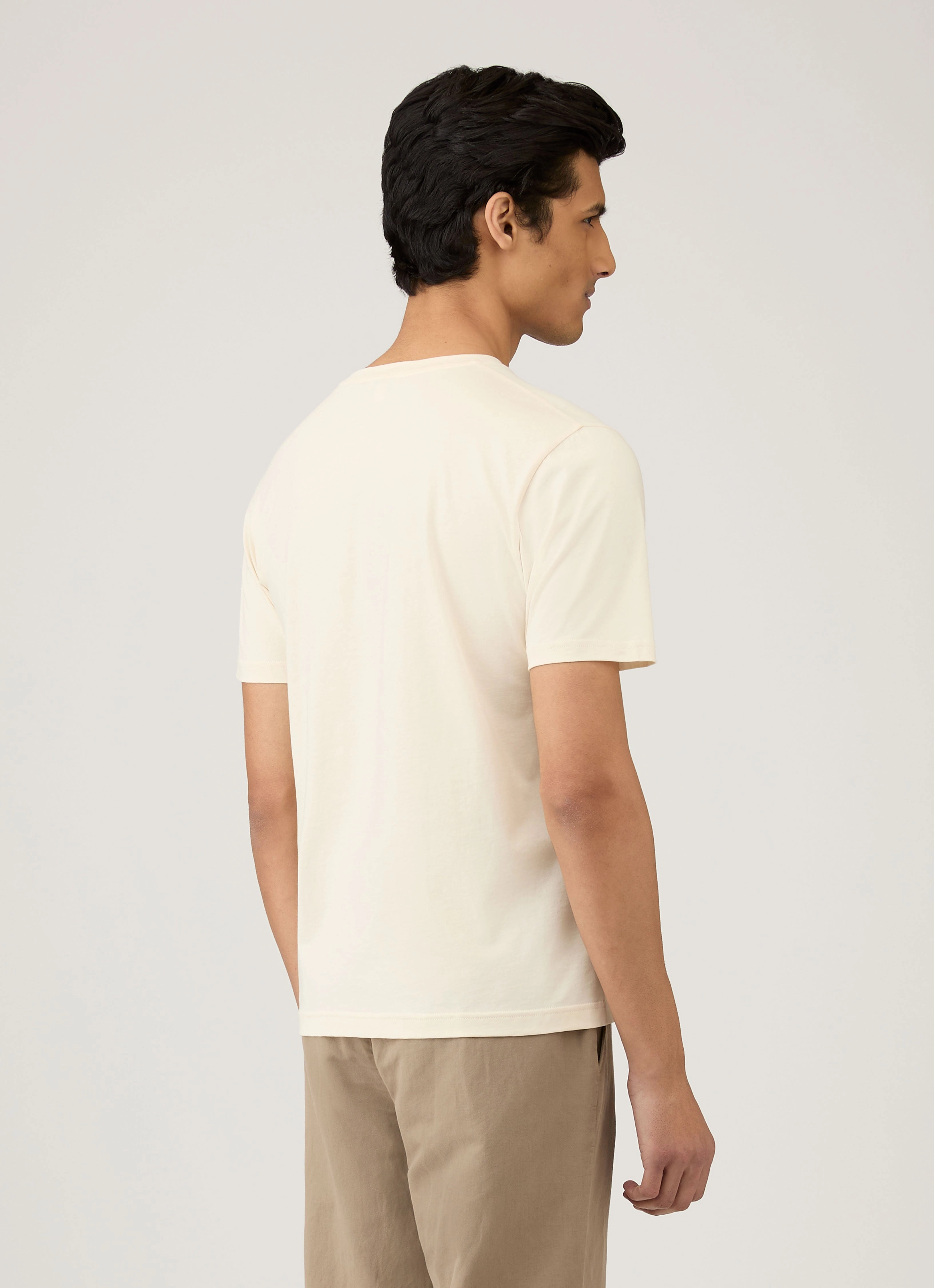 Casual Layer Look AntiPilling Men's Undyed Riviera T-shirt in Undyed