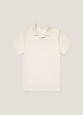 Men's Undyed Towelling Polo Shirt in Undyed Office Approved Fit For All Versatile Outfit Men's Undyed Towelling Polo Shirt in Undyed