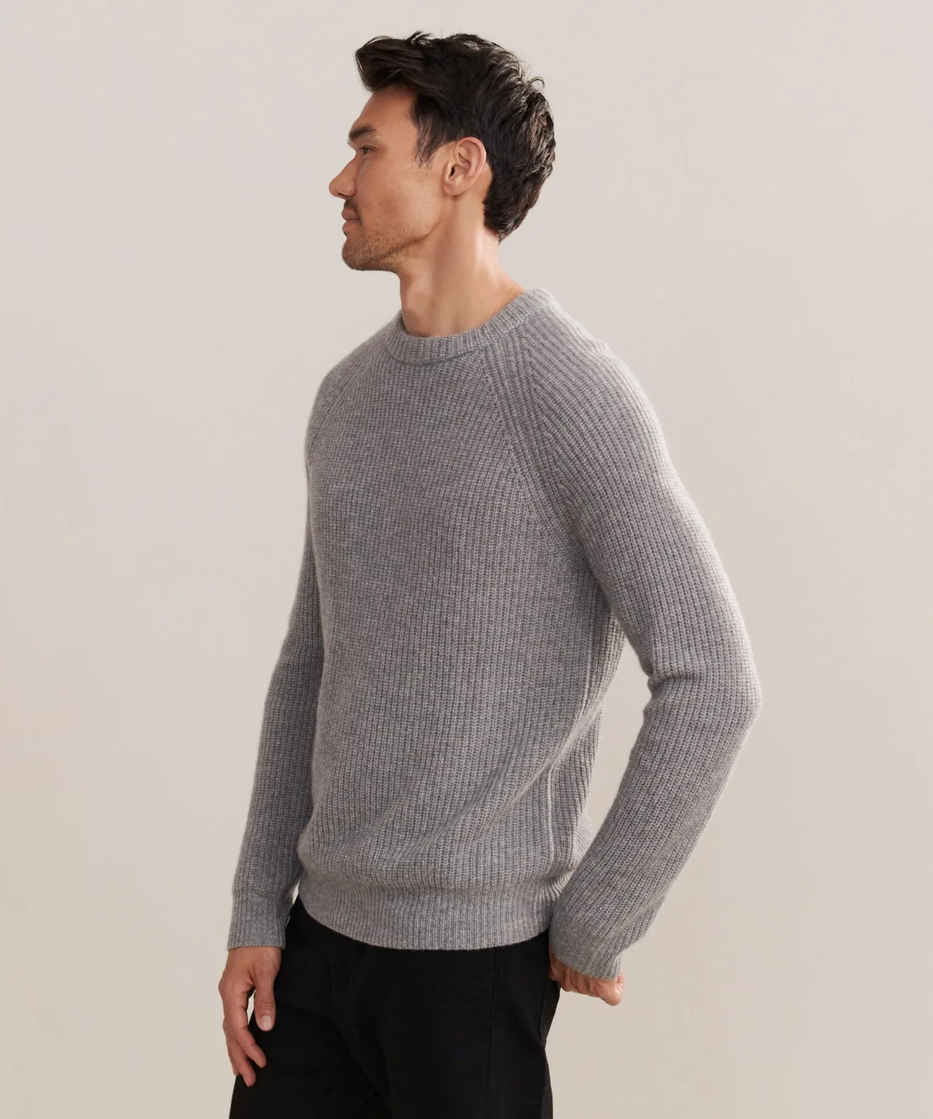 Modular Layering System Men's Cashmere Fisherman
