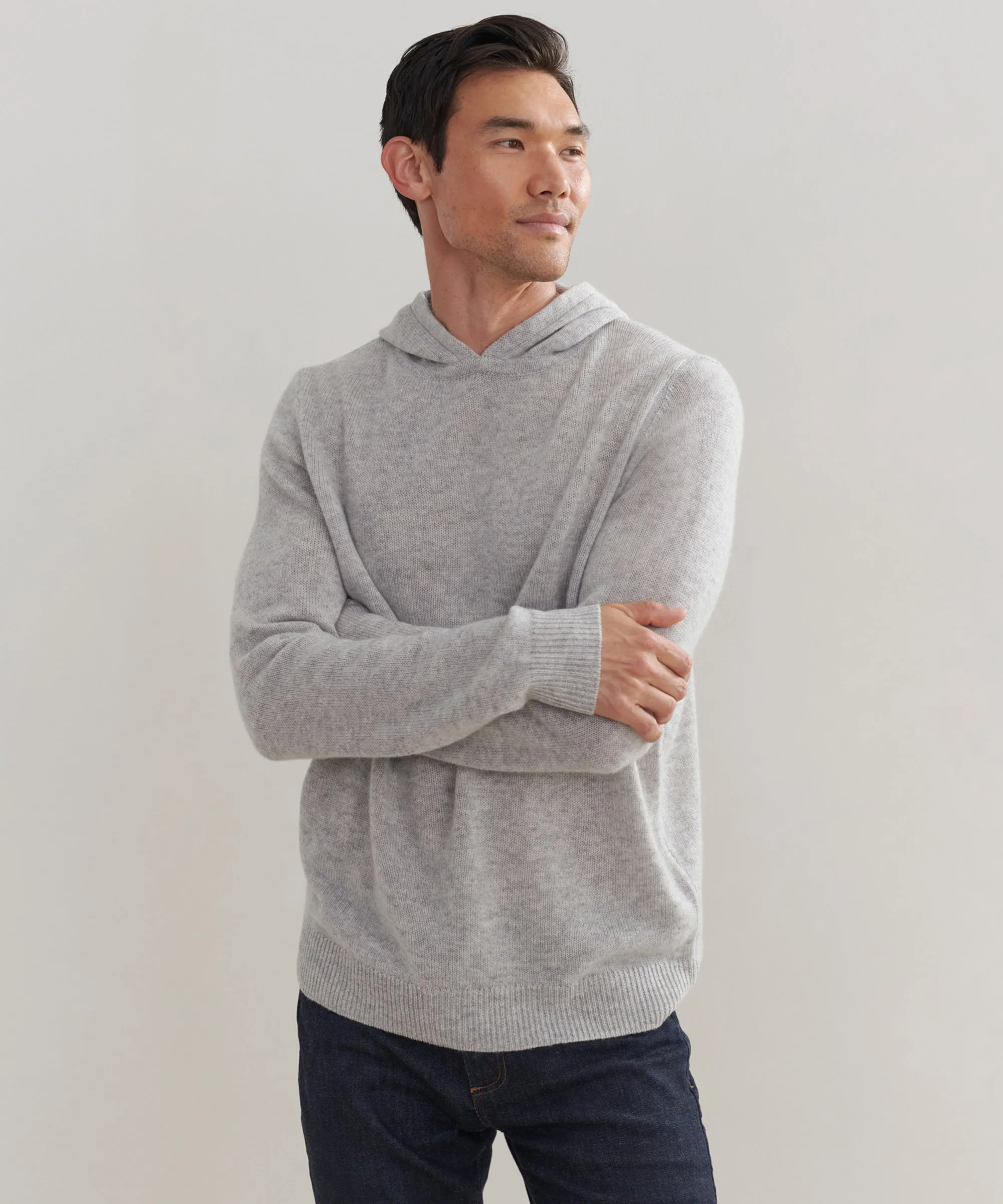 Men's Hoodie HighNeckCut