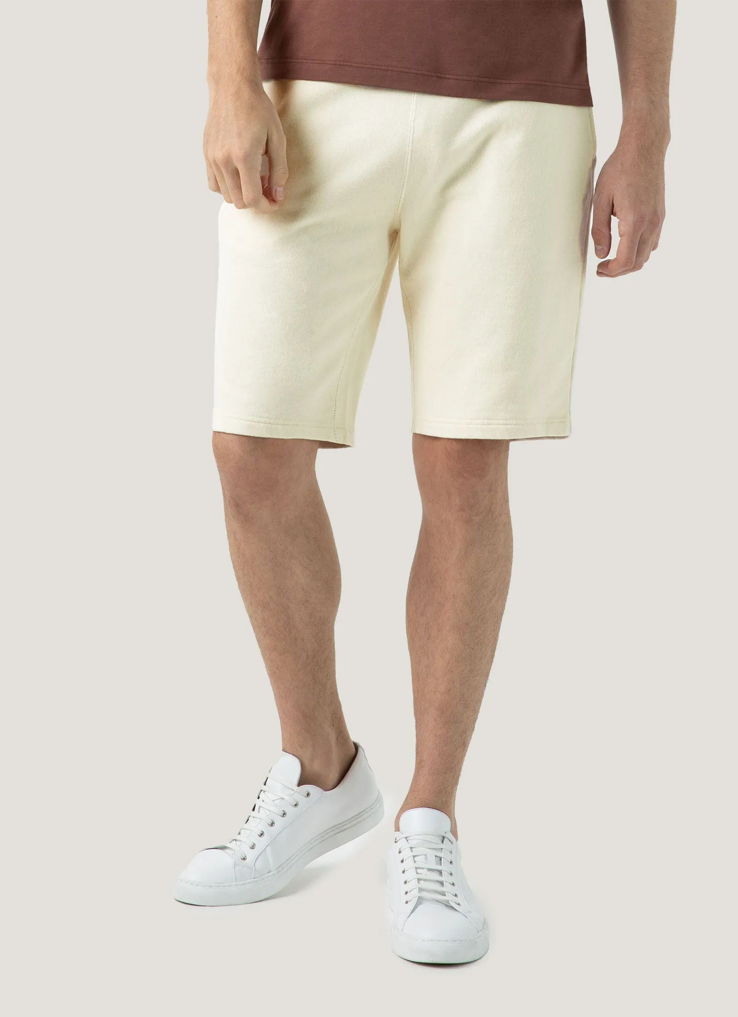 Summer Mood Men's Undyed Loopback Shorts in Undyed