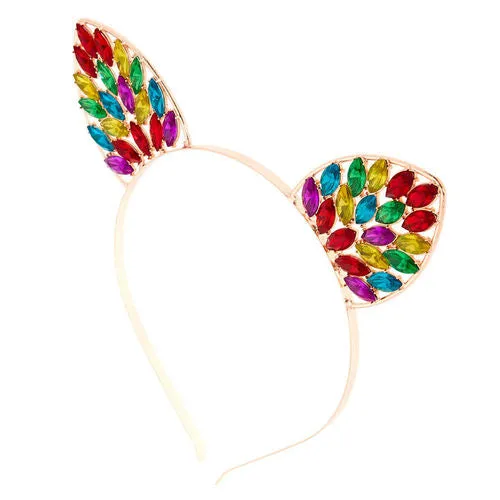 Meow Cat Ears Headband | 3 colors |