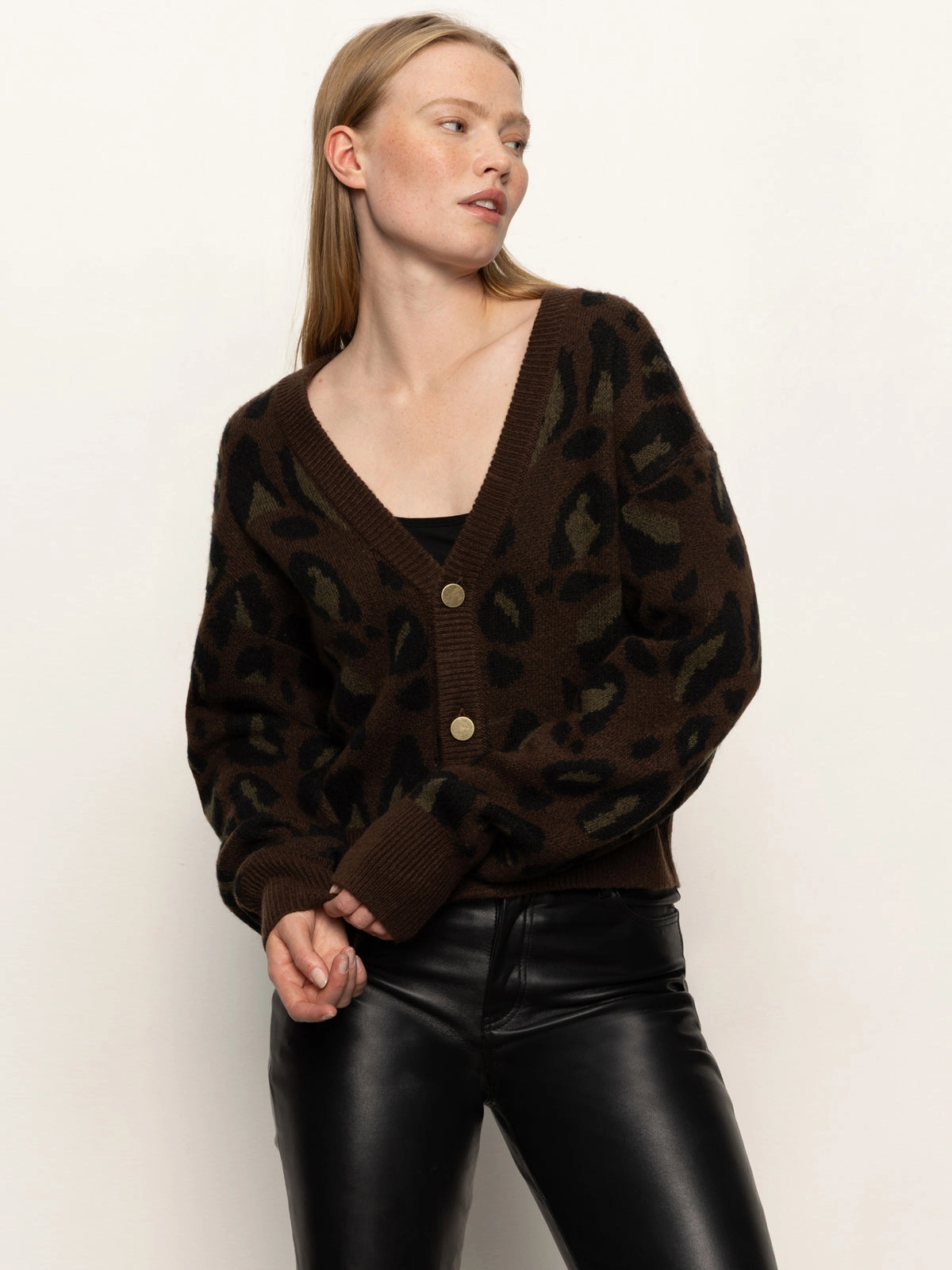 Chill Evening Biodegradable Fiber Meow Cardi Kitty Camo