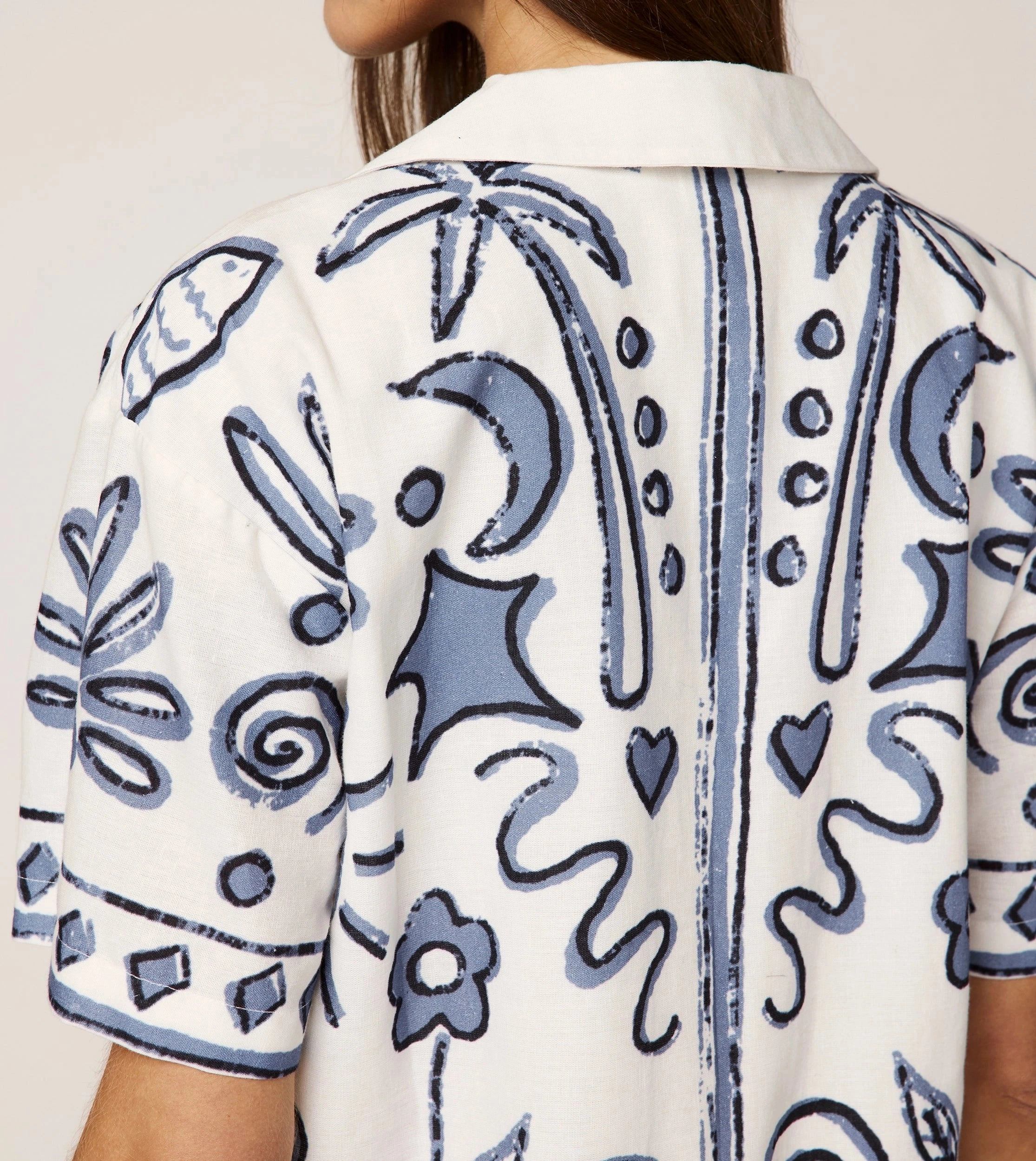 Bonded Seam Durability AbrasionResistant Edging Meredith Blouse | Verona