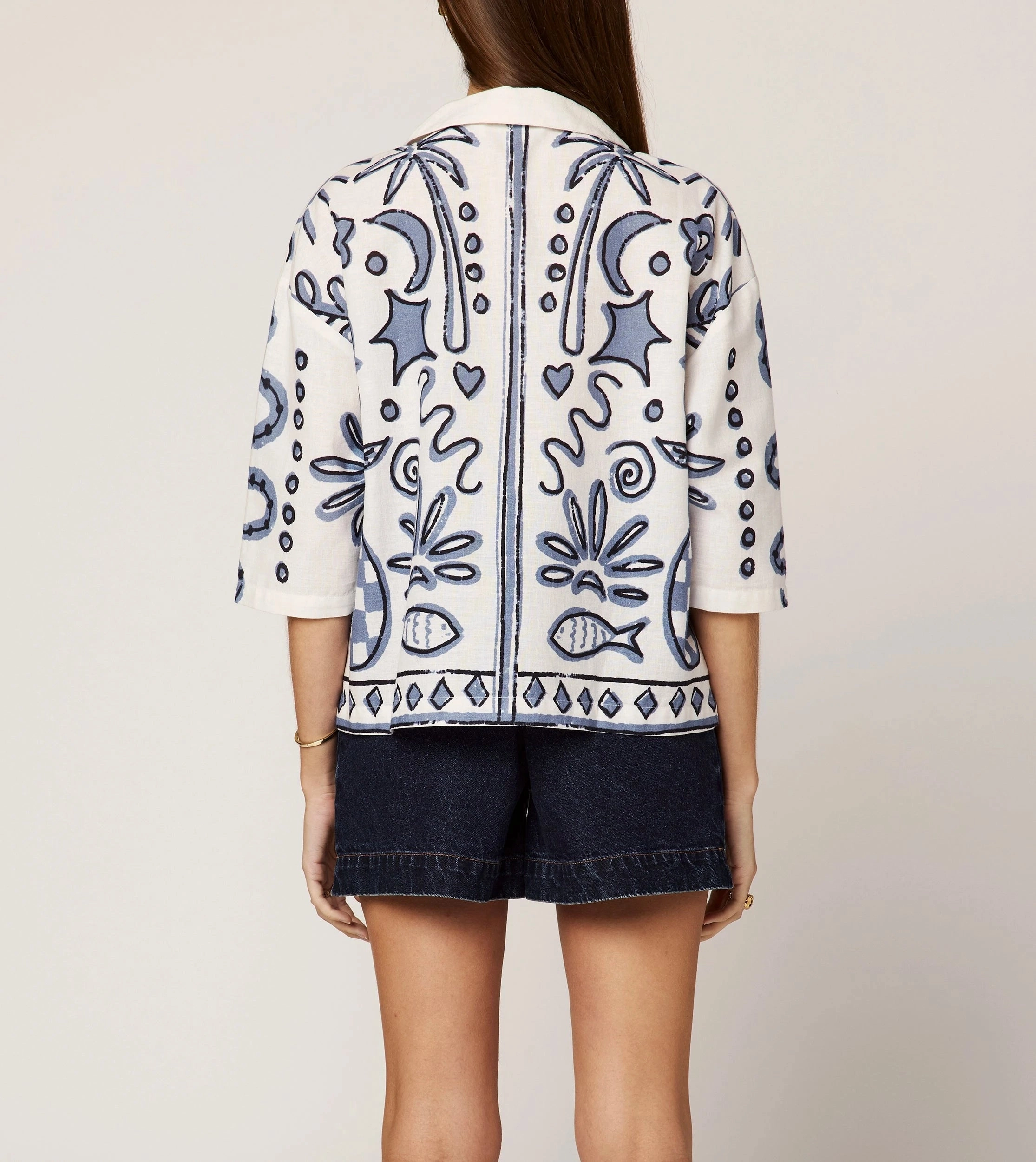 DoubleStitched Bohemian style Meredith Blouse | Verona