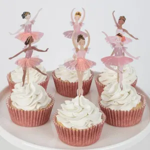 Meri Meri Ballerina Cupcake Kit ( 24 toppers) S9092 S9120