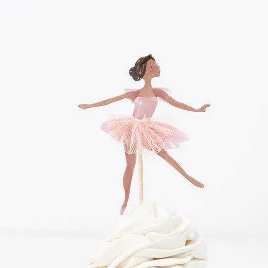 Meri Meri Ballerina Cupcake Kit ( 24 toppers) S9092 S9120