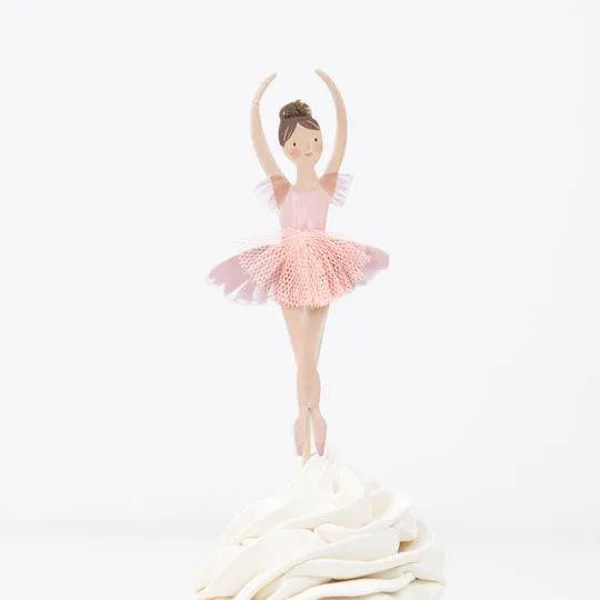 Meri Meri Ballerina Cupcake Kit ( 24 toppers) S9092 S9120