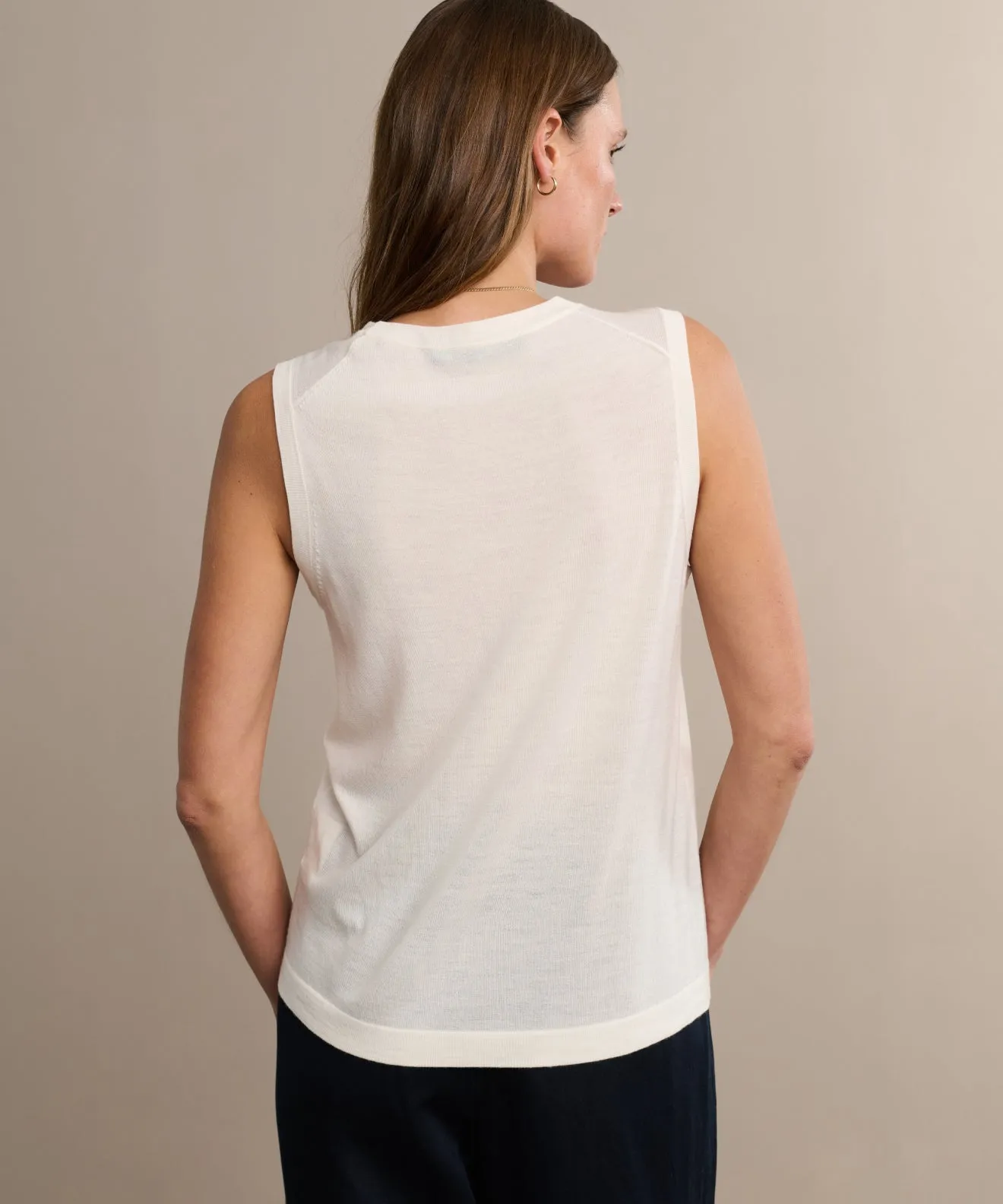 Relaxed Design Merino Tank