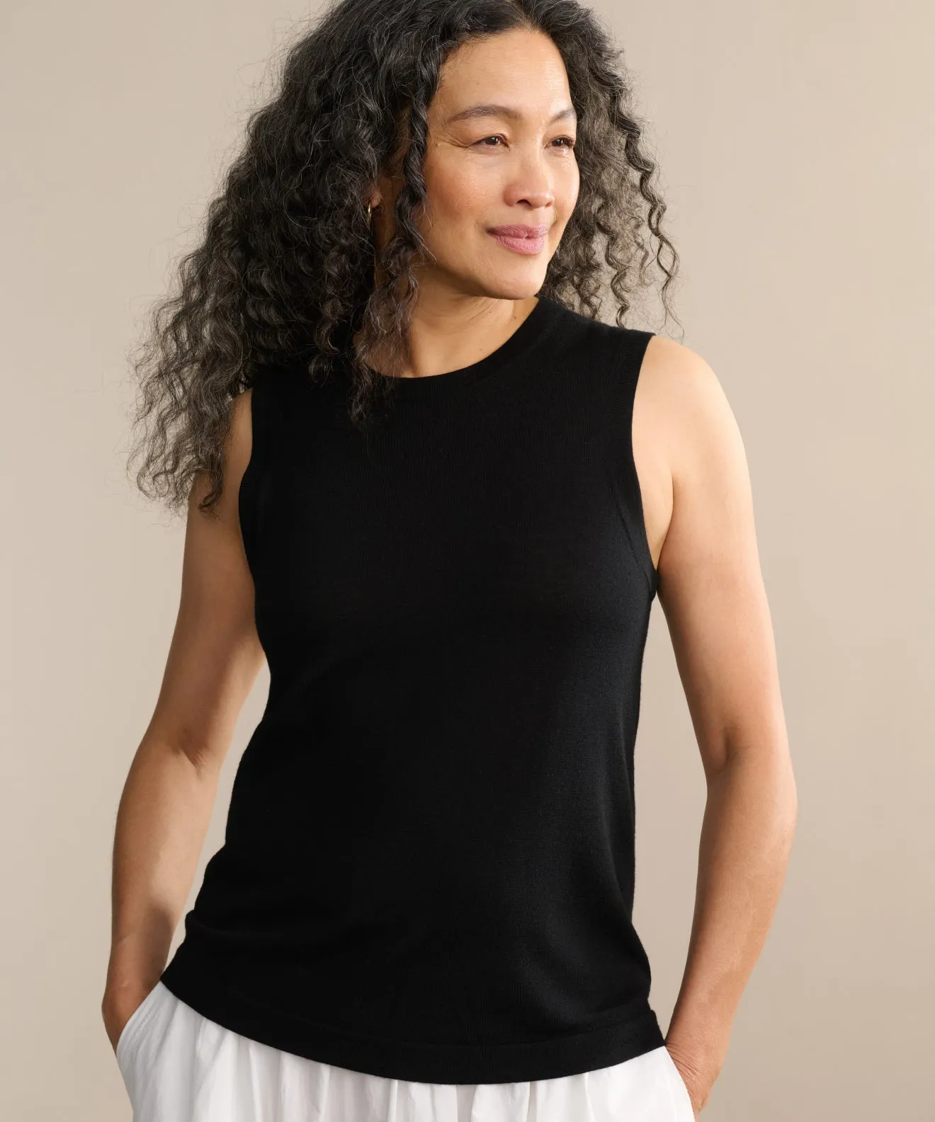 Flowing Design Merino Tank
