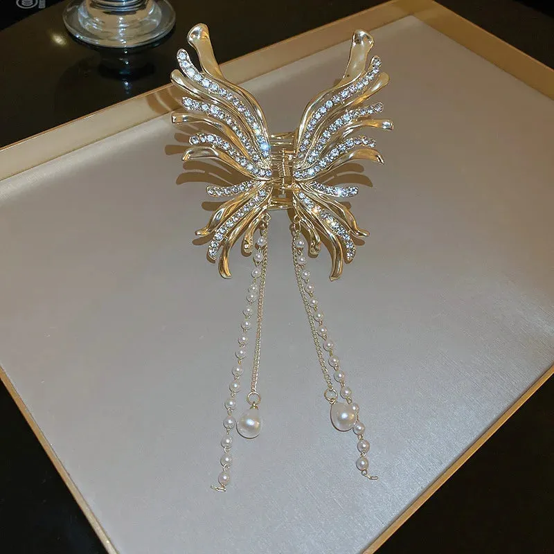 Metal Butterfly Hair Clip For Women