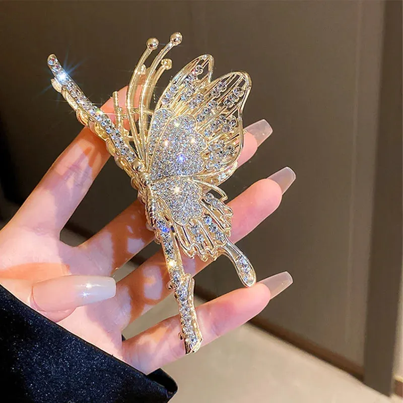Metal Butterfly Hair Clip For Women