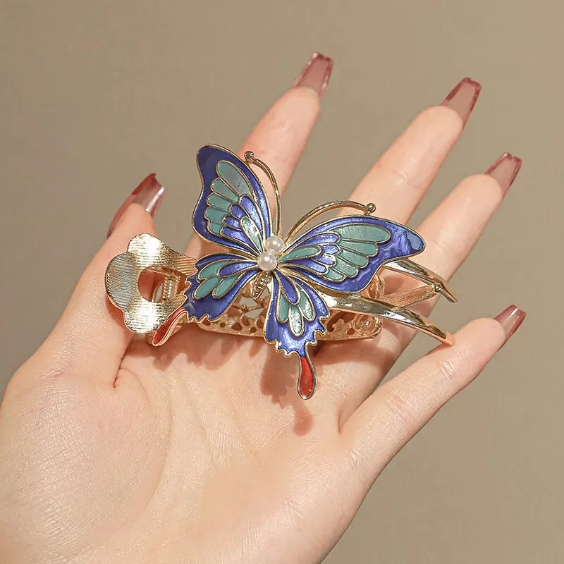 Metal Butterfly Hair Clip For Women
