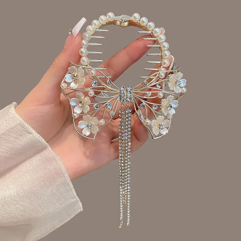 Metal Butterfly Hair Clip For Women
