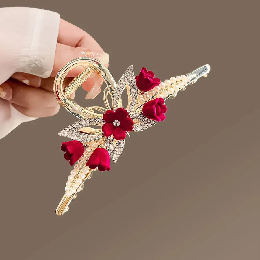 Metal Butterfly Hair Clip For Women