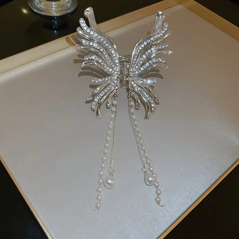 Metal Butterfly Hair Clip For Women