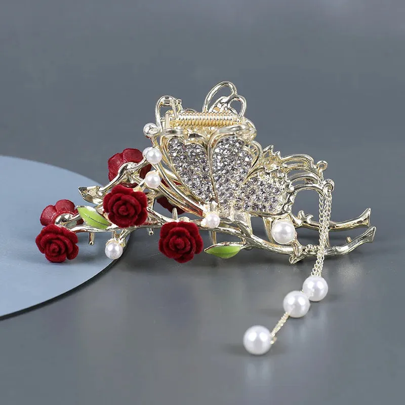 Metal Butterfly Hair Clip For Women