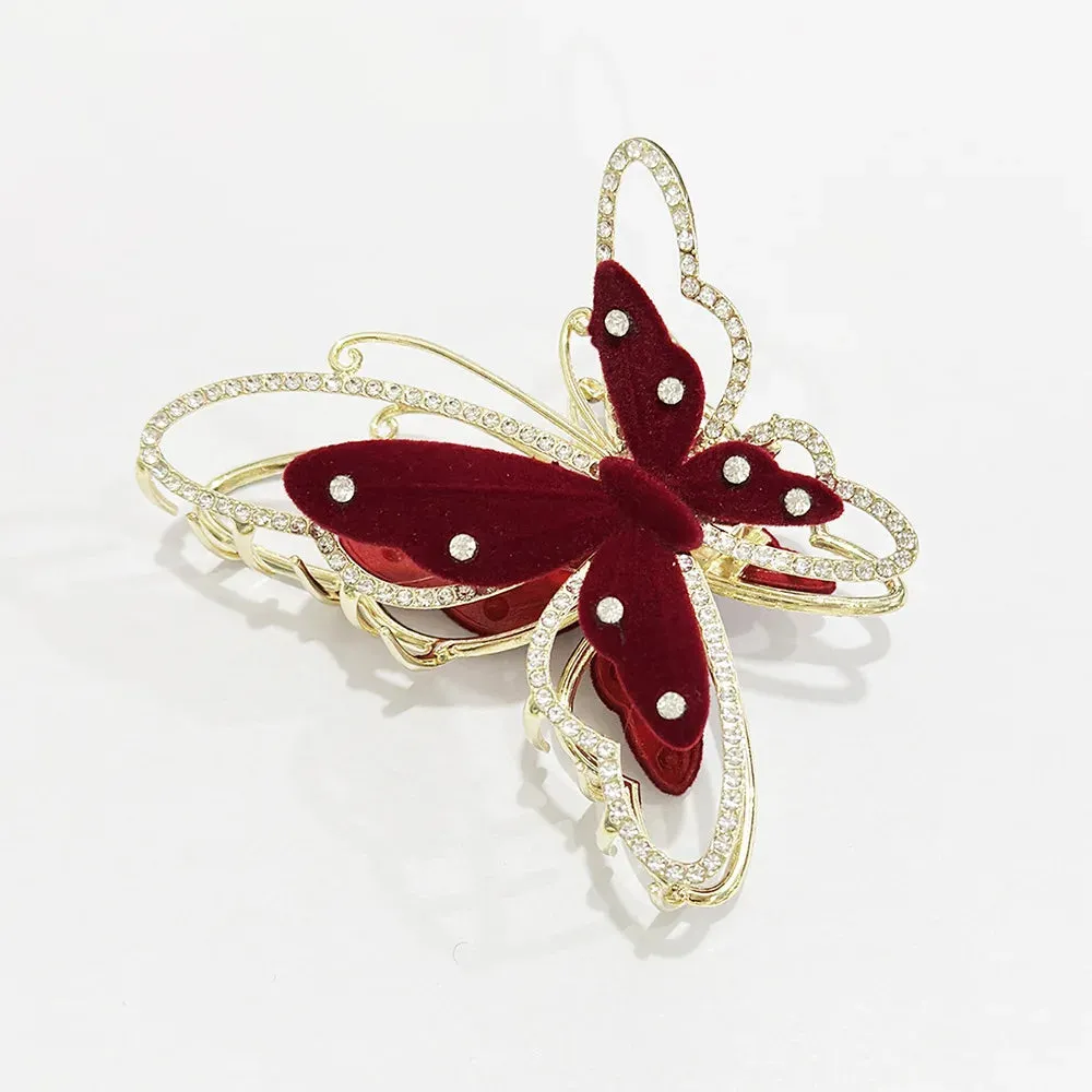 Metal Butterfly Hair Clip For Women
