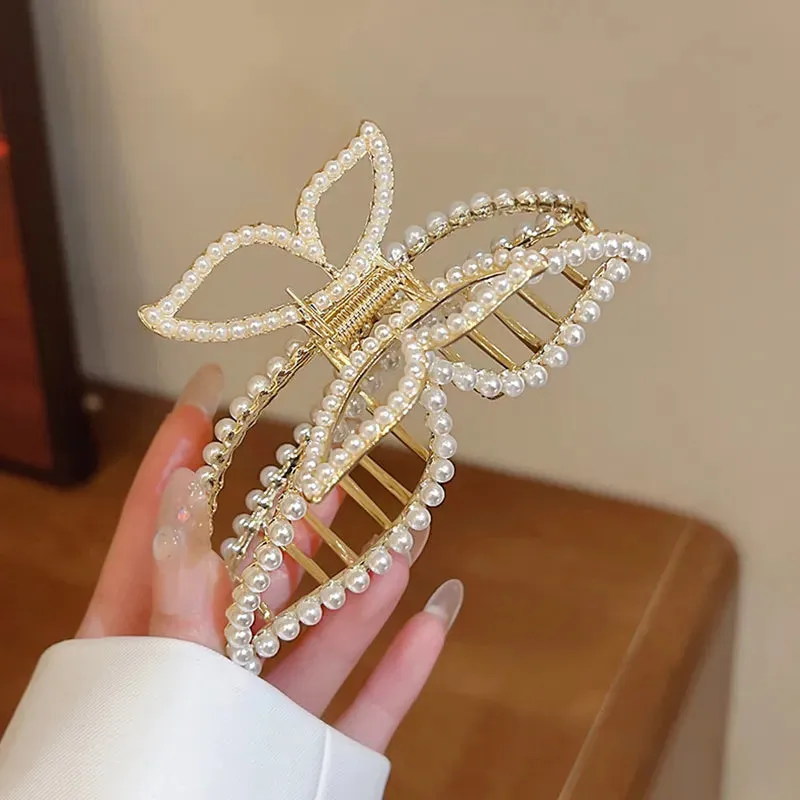 Metal Butterfly Hair Clip For Women
