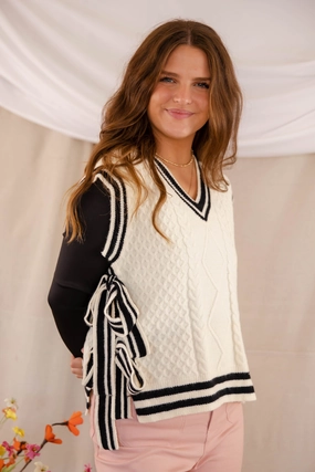 Microfiber Technology Truth Or Dare Sweater Vest-Black Anti Bacterial Layer OdorResistant Truth Or Dare Sweater Vest-Black