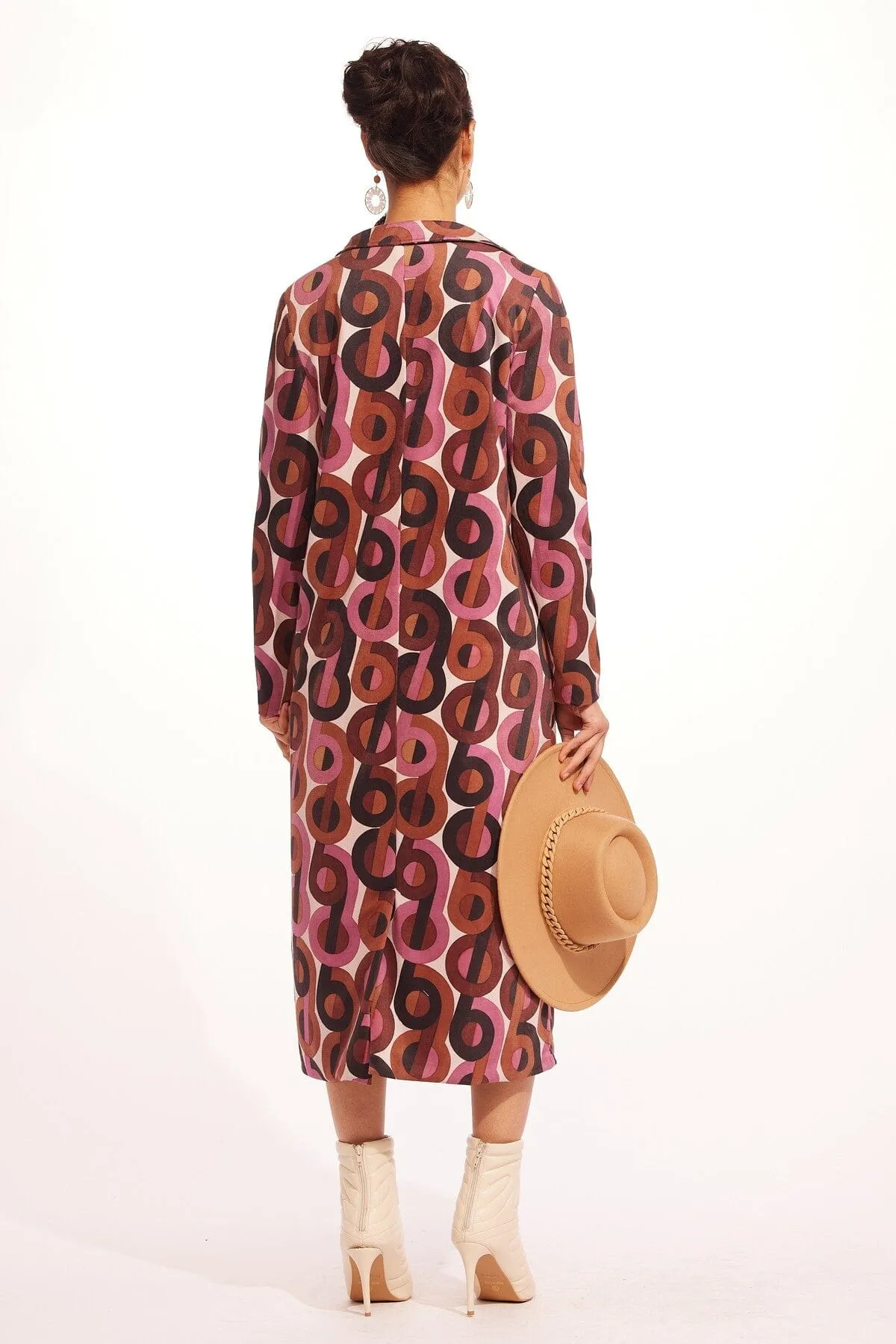 Camila Coat - Stay Groovy Water Resistant Design